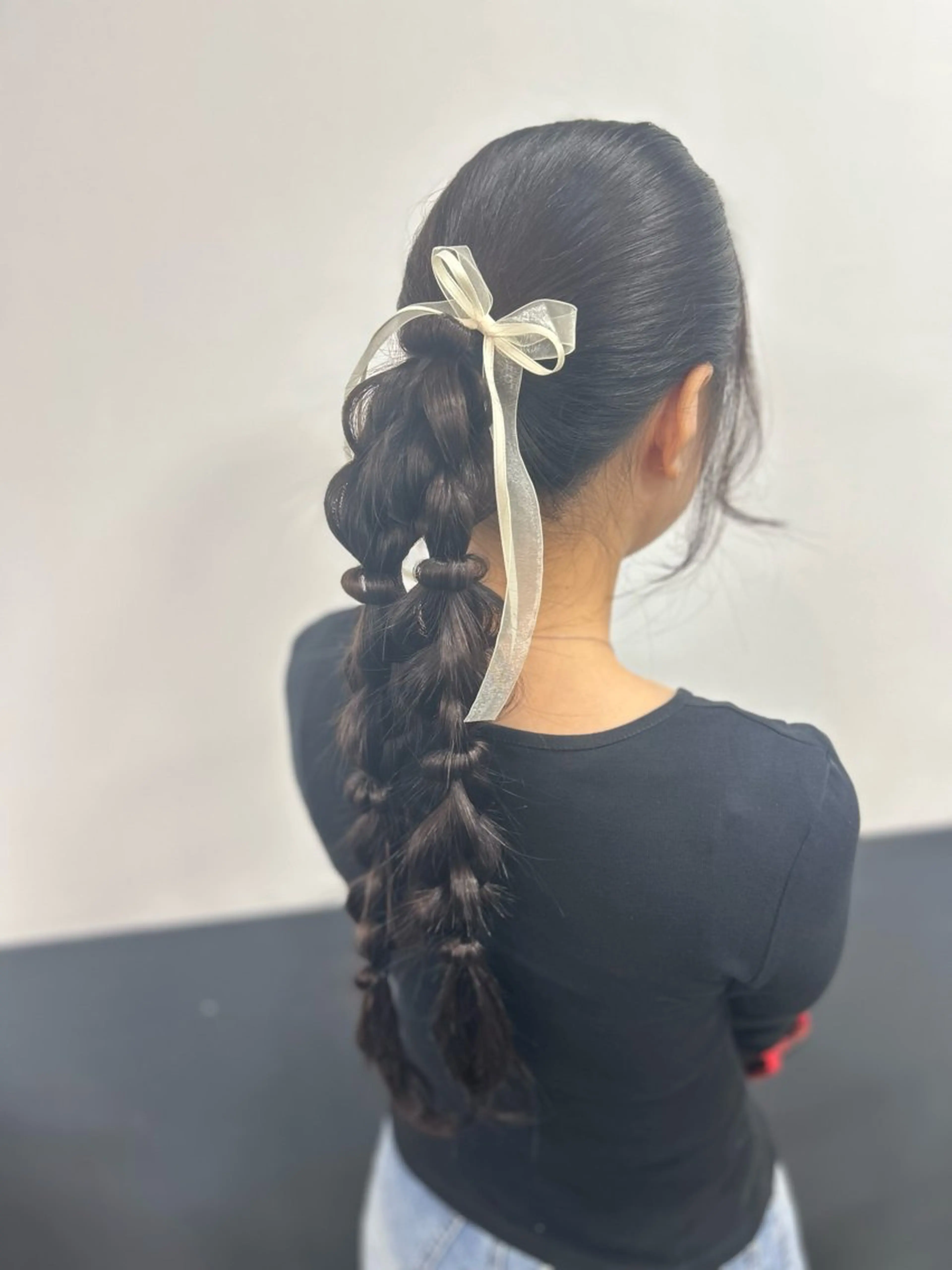 ロング ヘアセット 艶髪カラー┊︎ レイヤーボブ🍀きりのヘアスタイル