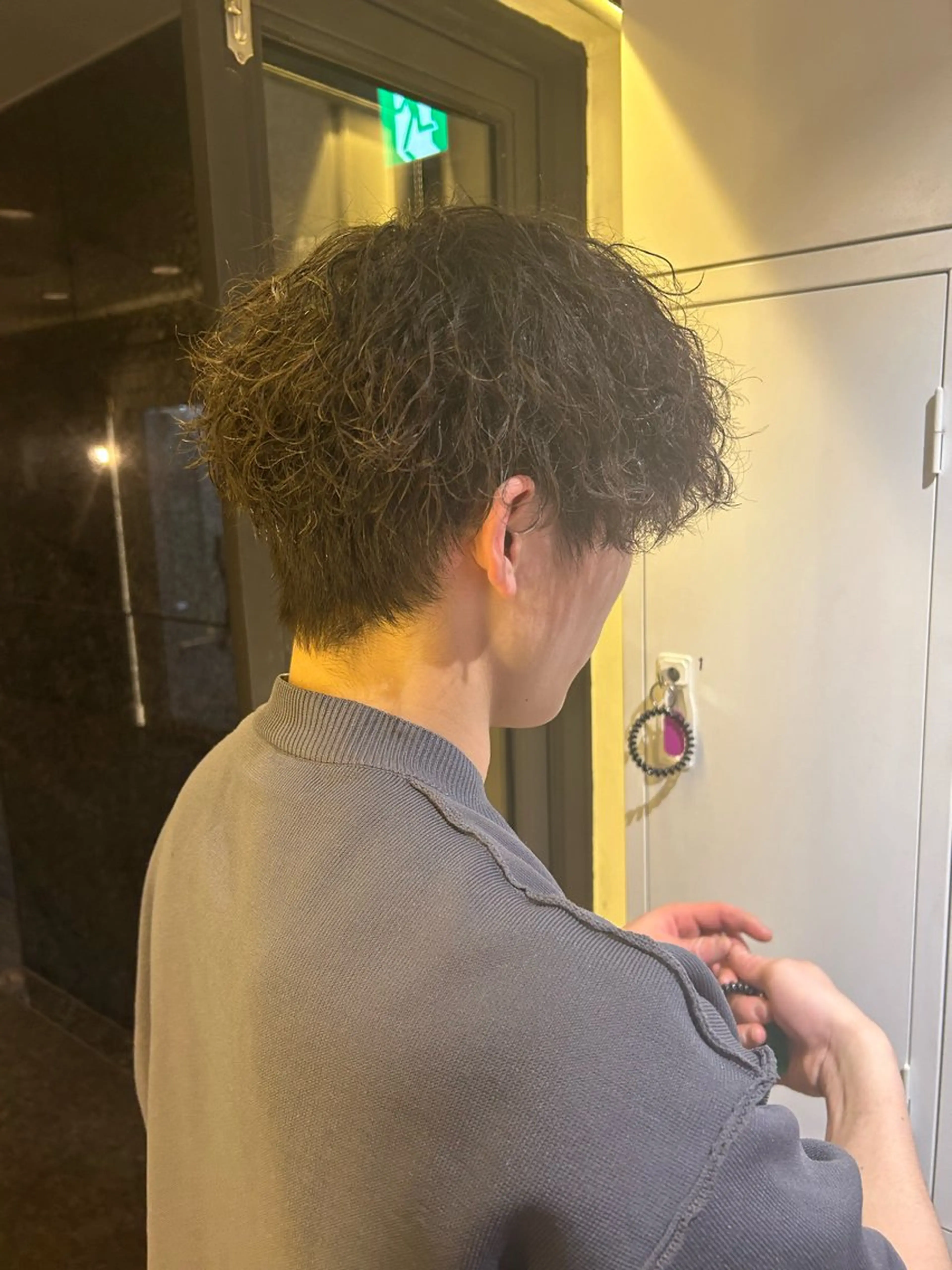 ショート パーマ 福村 彩夏のヘアスタイル