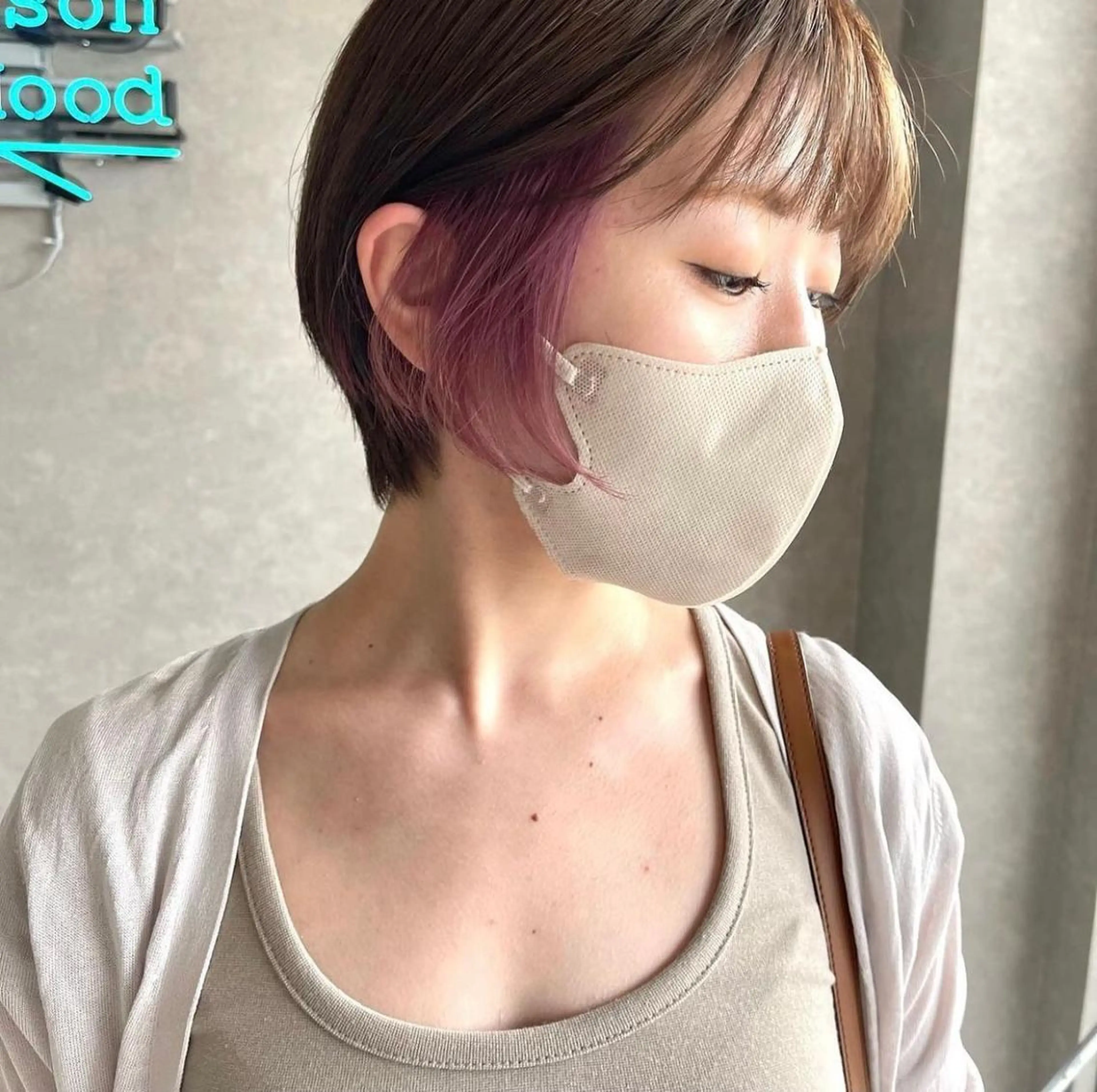 ショート 河原 亮のヘアスタイル