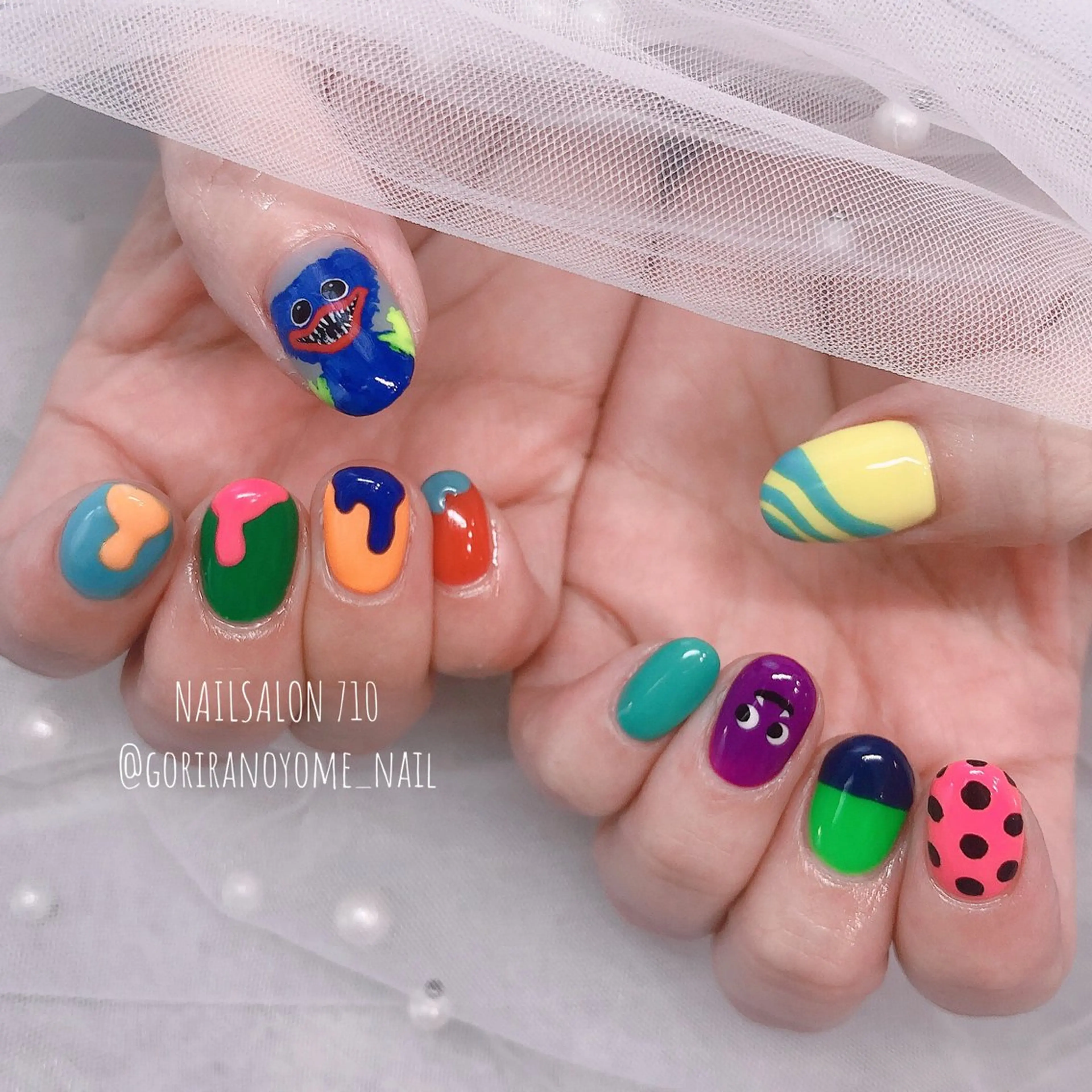 ネイル ハンドネイル フットネイル ナナイチゼロ I.Naoのネイルデザイン