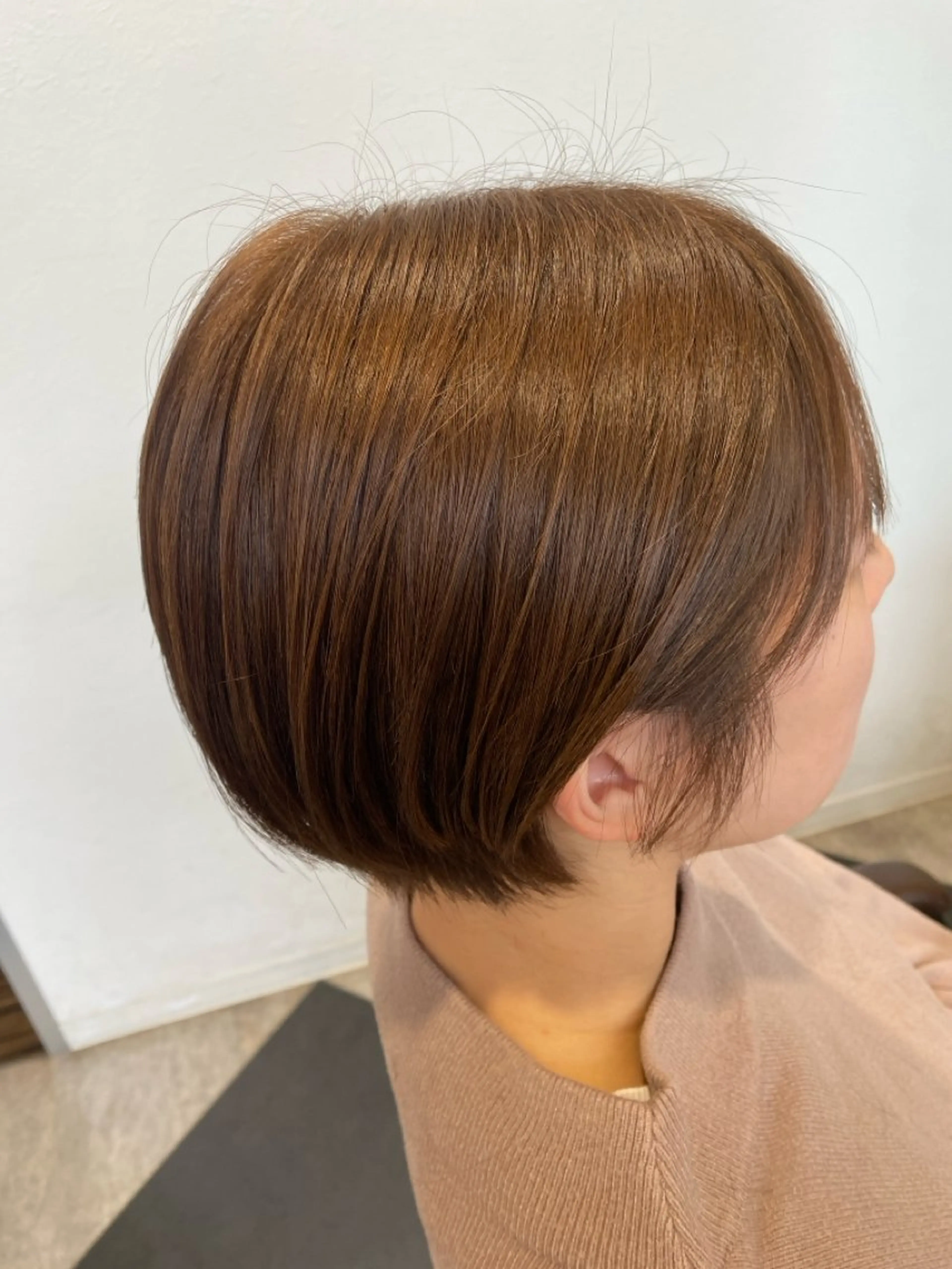 ショート ニシムラ ユカリのヘアスタイル