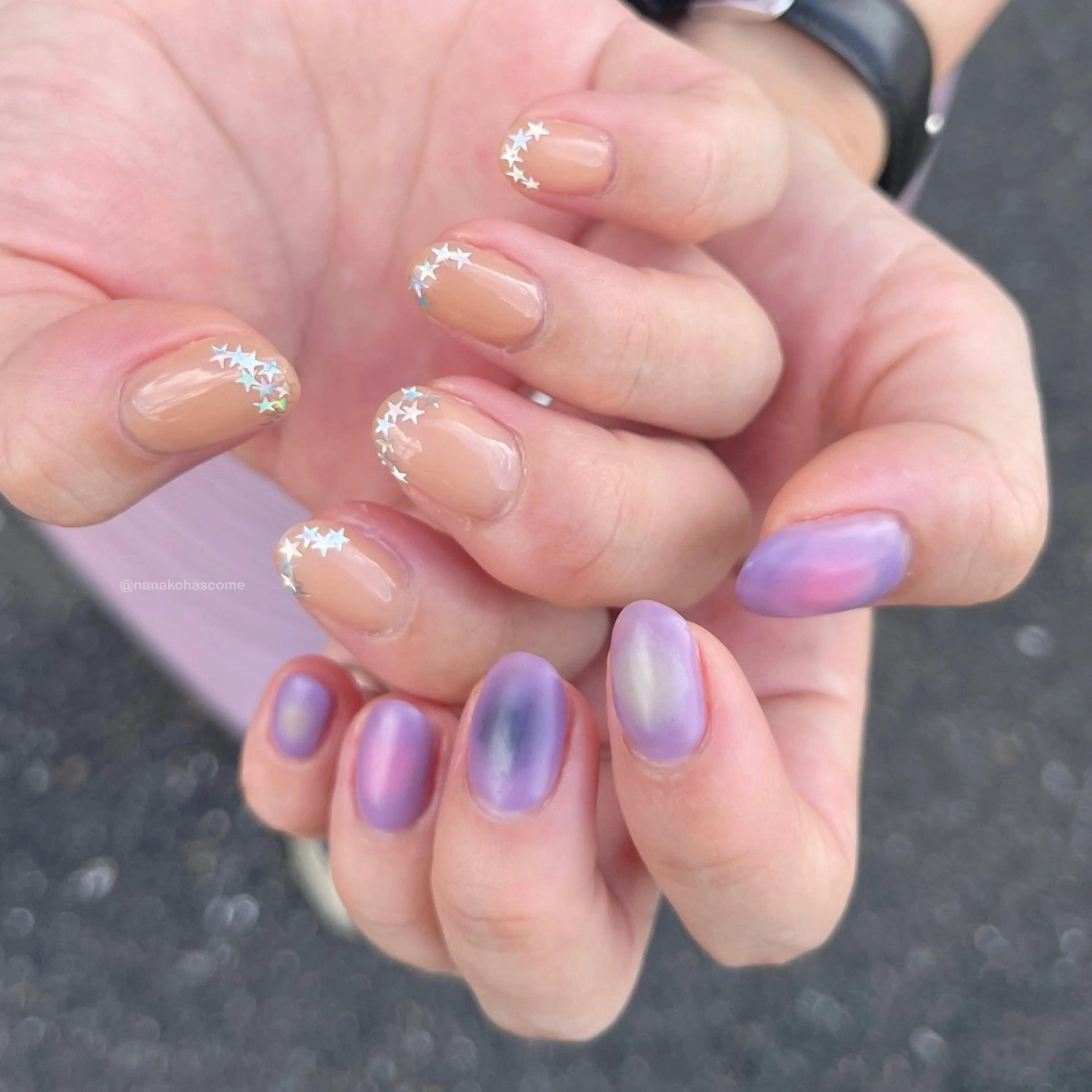 ネイル abe nanakoのネイルデザイン