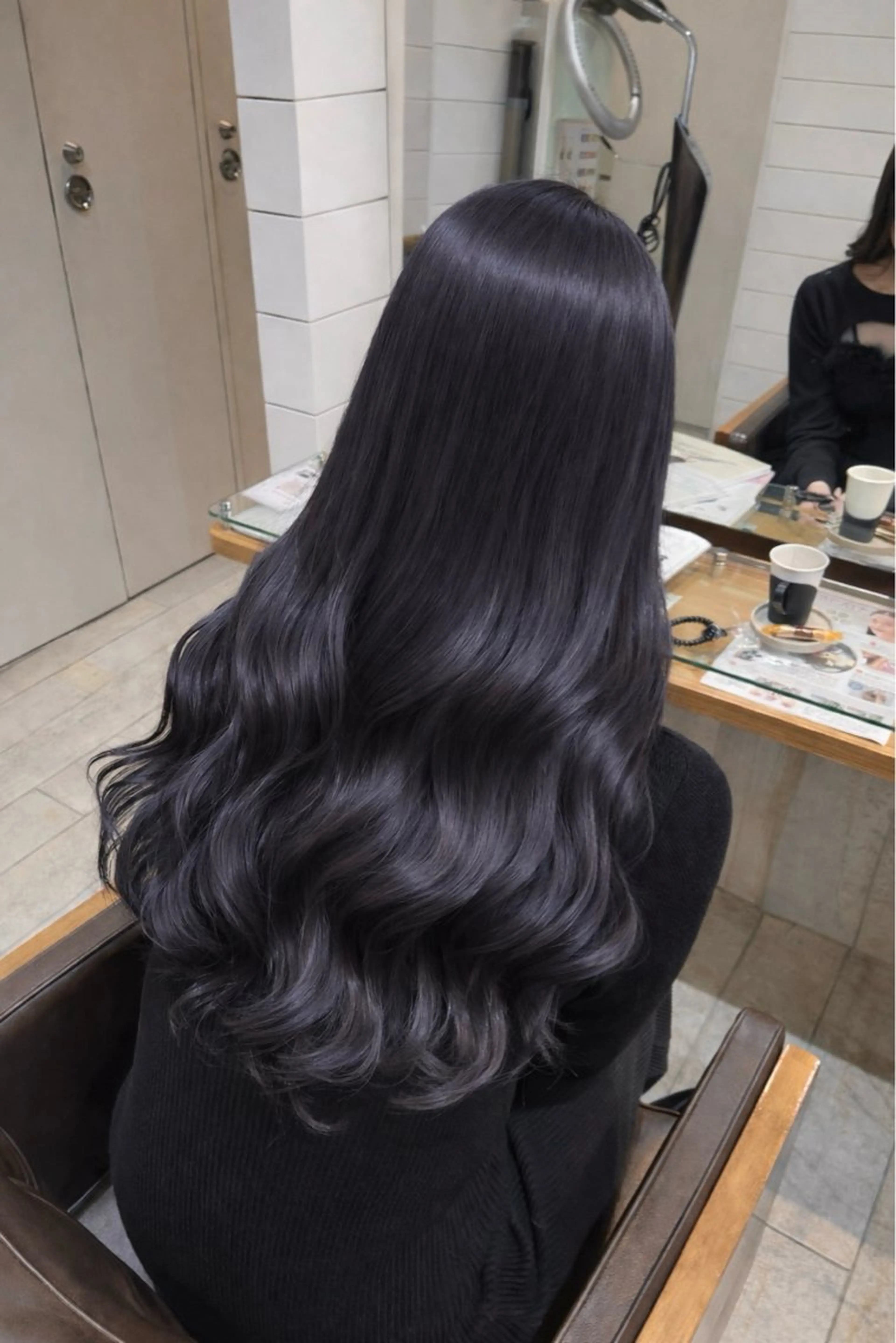 【大人気🌟】透明感ワンカラー🦋（前髪・顔周りカット追加＋1000円）の写真