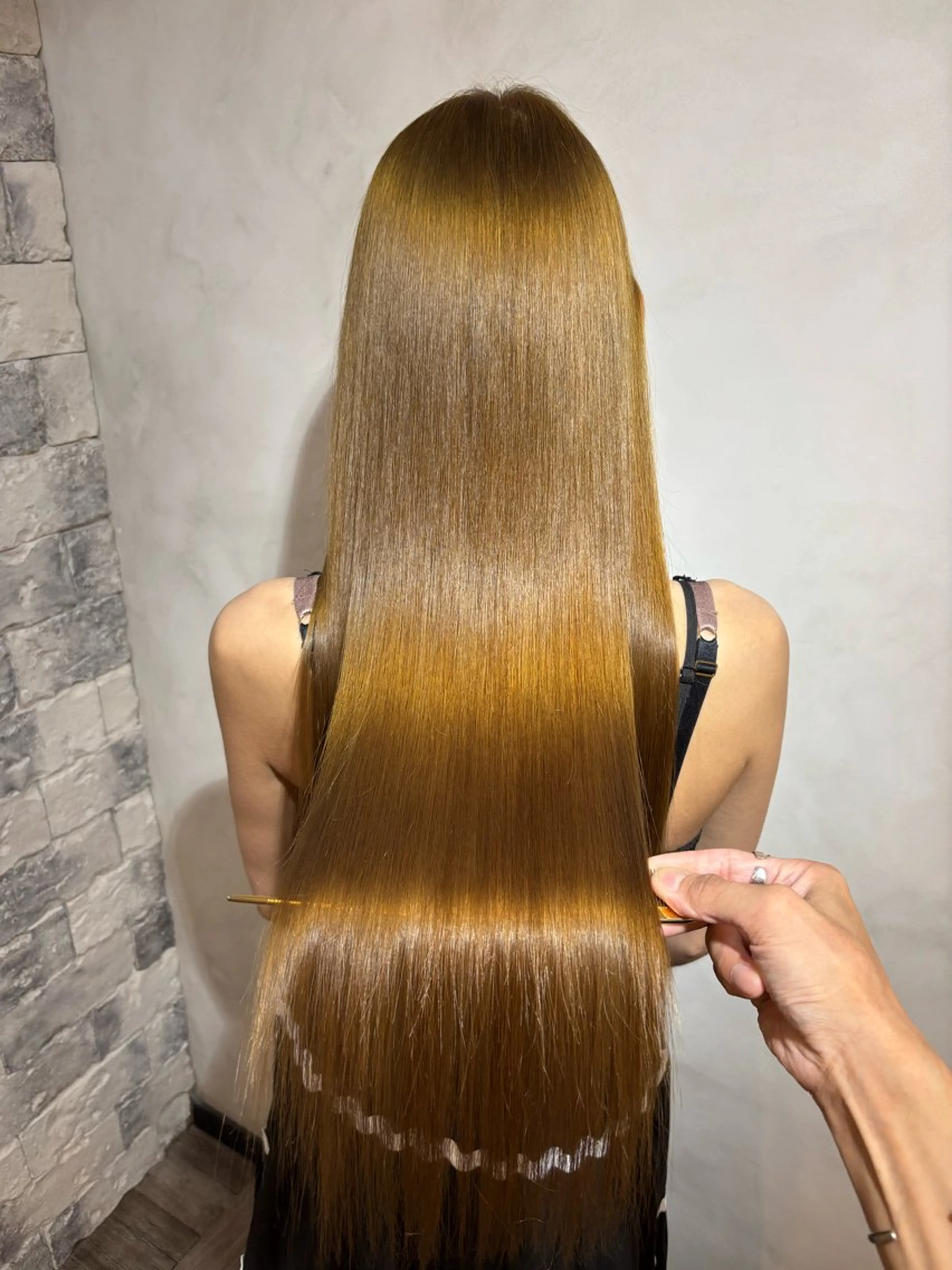 ロング 髪質改善 ロング 酸性ストレート 縮毛矯正 トリートメント ヘッドスパ ヘアセット 美髪矯正 🌈髪質改善 山下のヘアスタイル