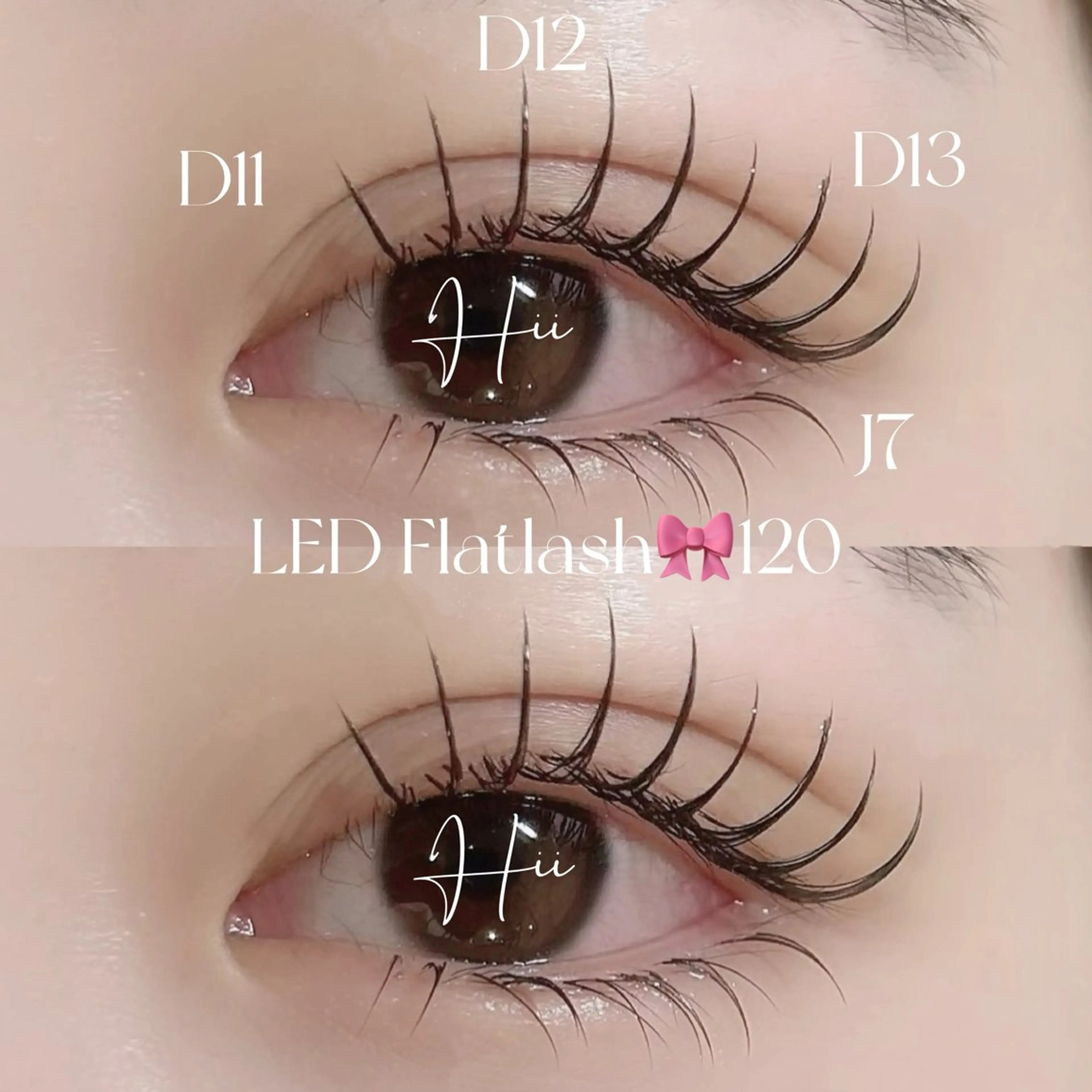 まつエク🎀LED Flatlash🎀1h 付け放題MAX140本🩵通常¥8,800🔛¥6,600💓の写真