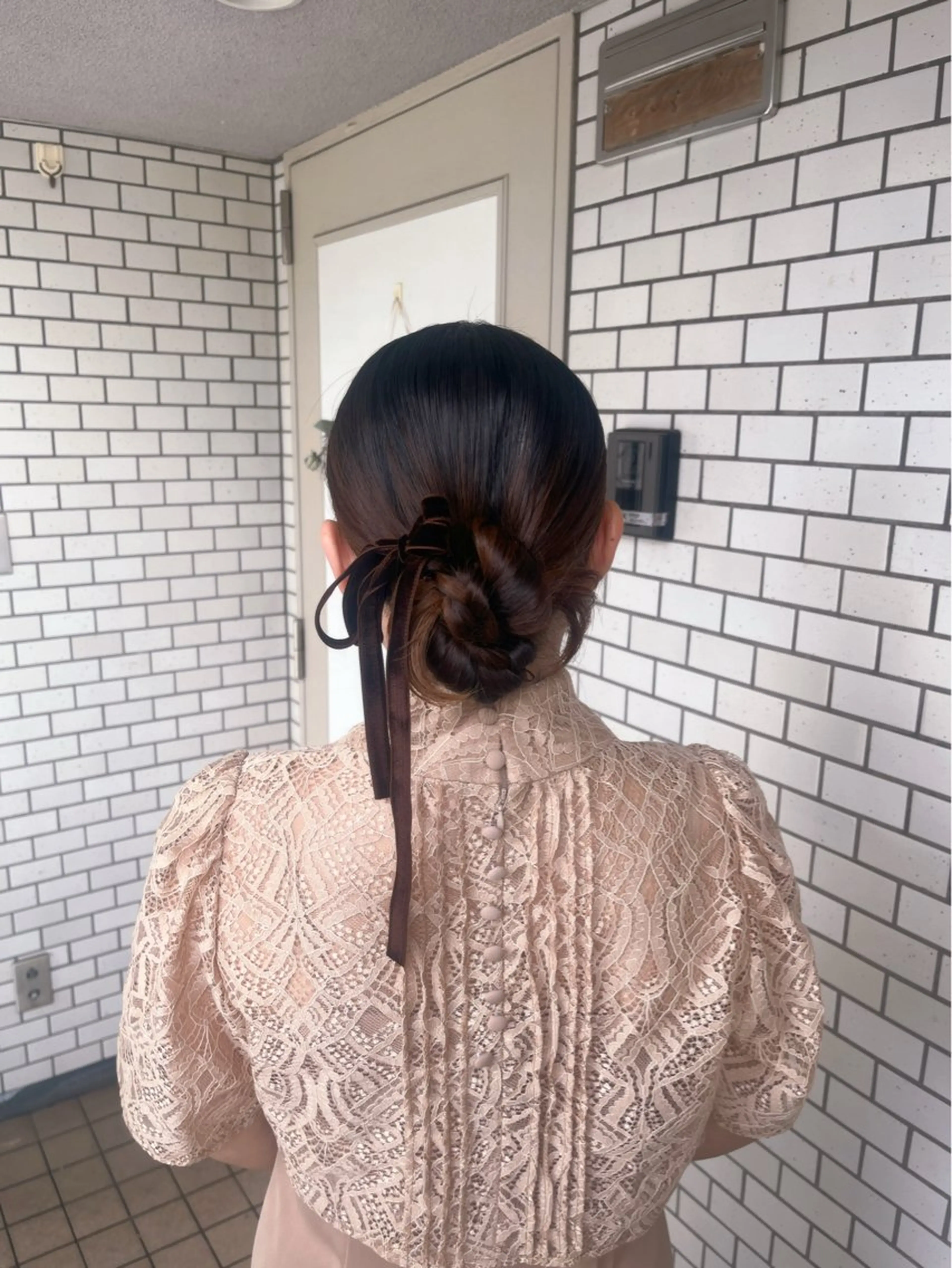 ヘアアレンジ ヘアセット 垢抜けヘアメイク🫧 JURI🪽のヘアスタイル