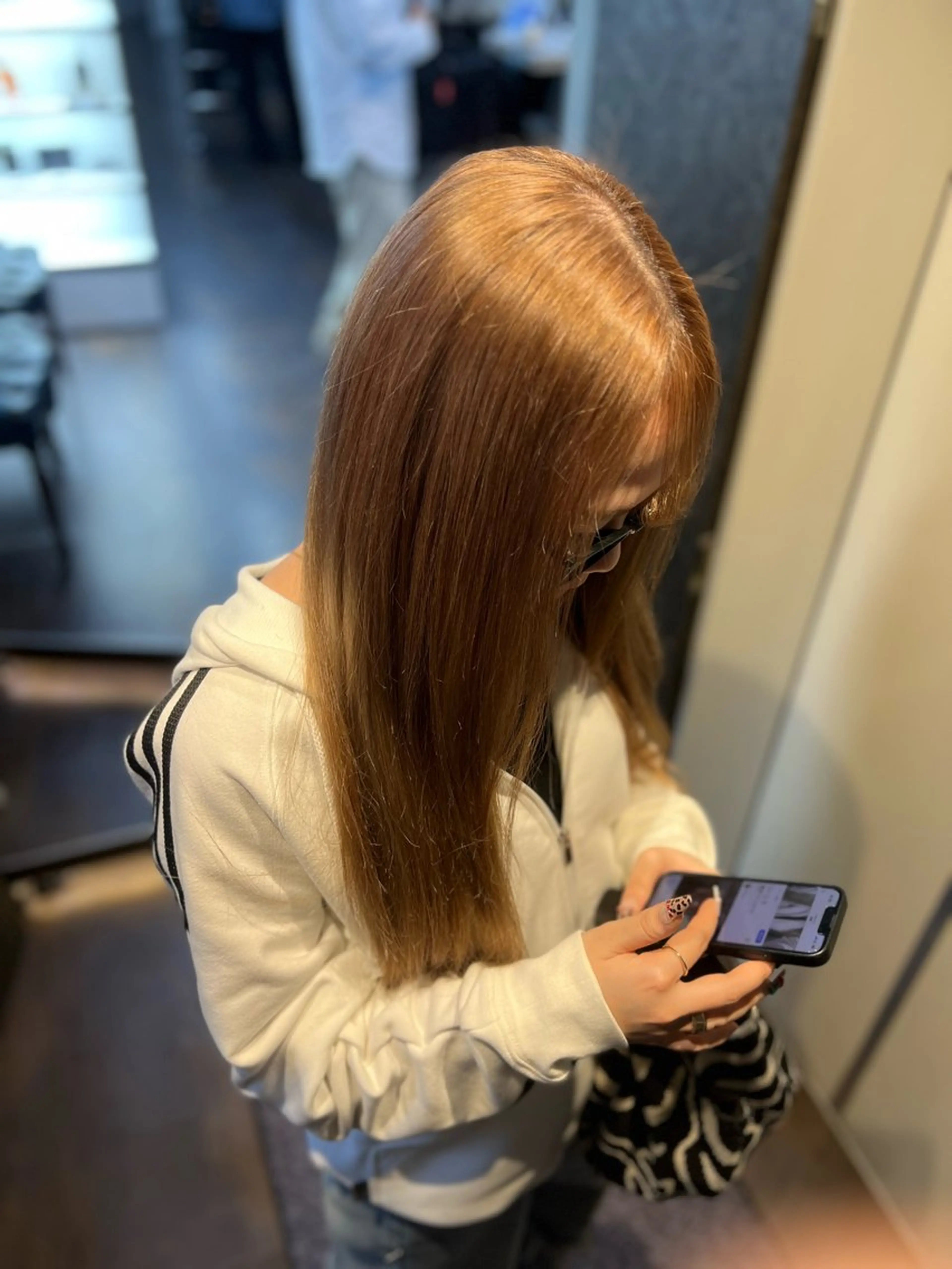 カラー 🎨たくや/レイヤー /艶ハイトーン🎨のヘアスタイル