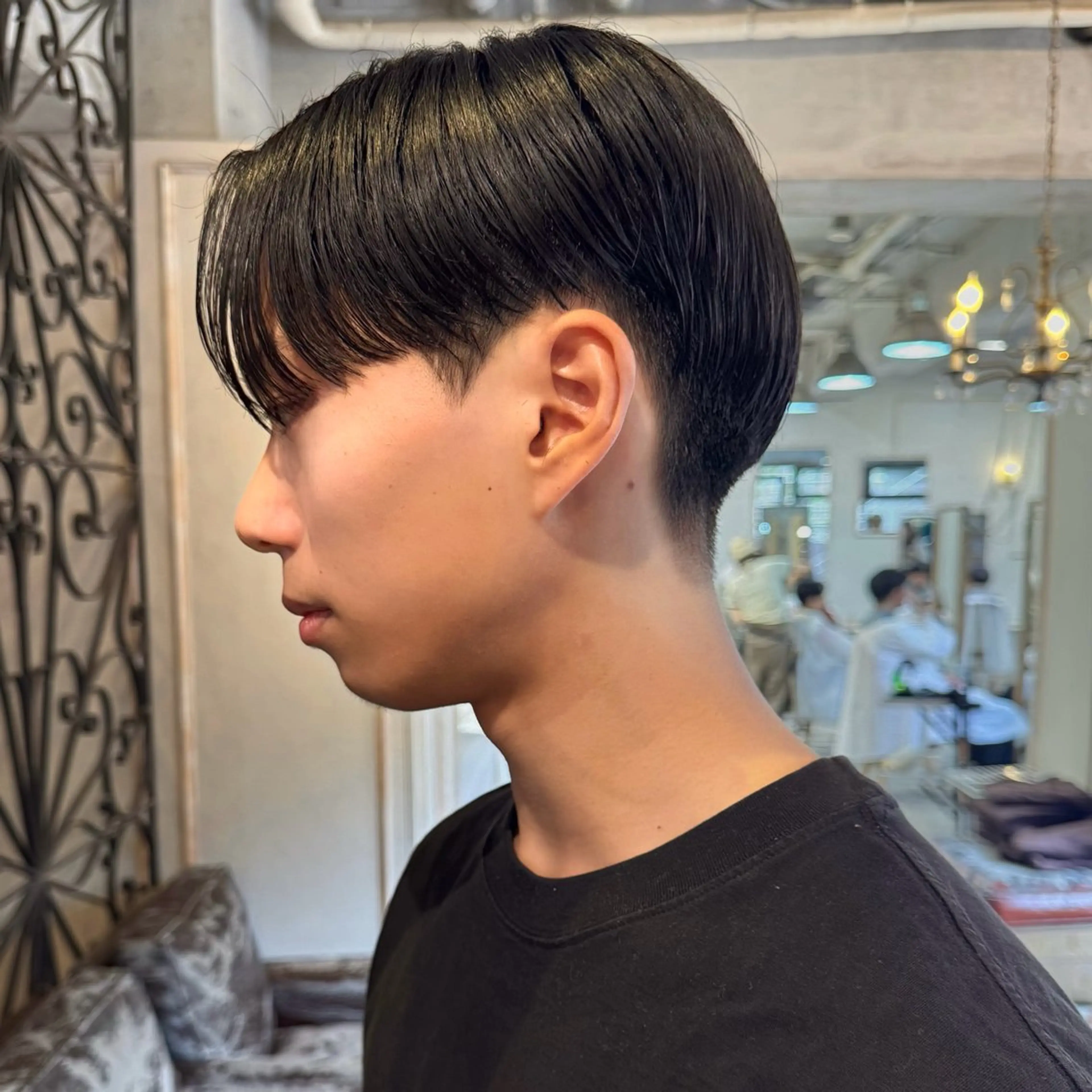 カット+縮毛矯正+最新トリートメントの写真