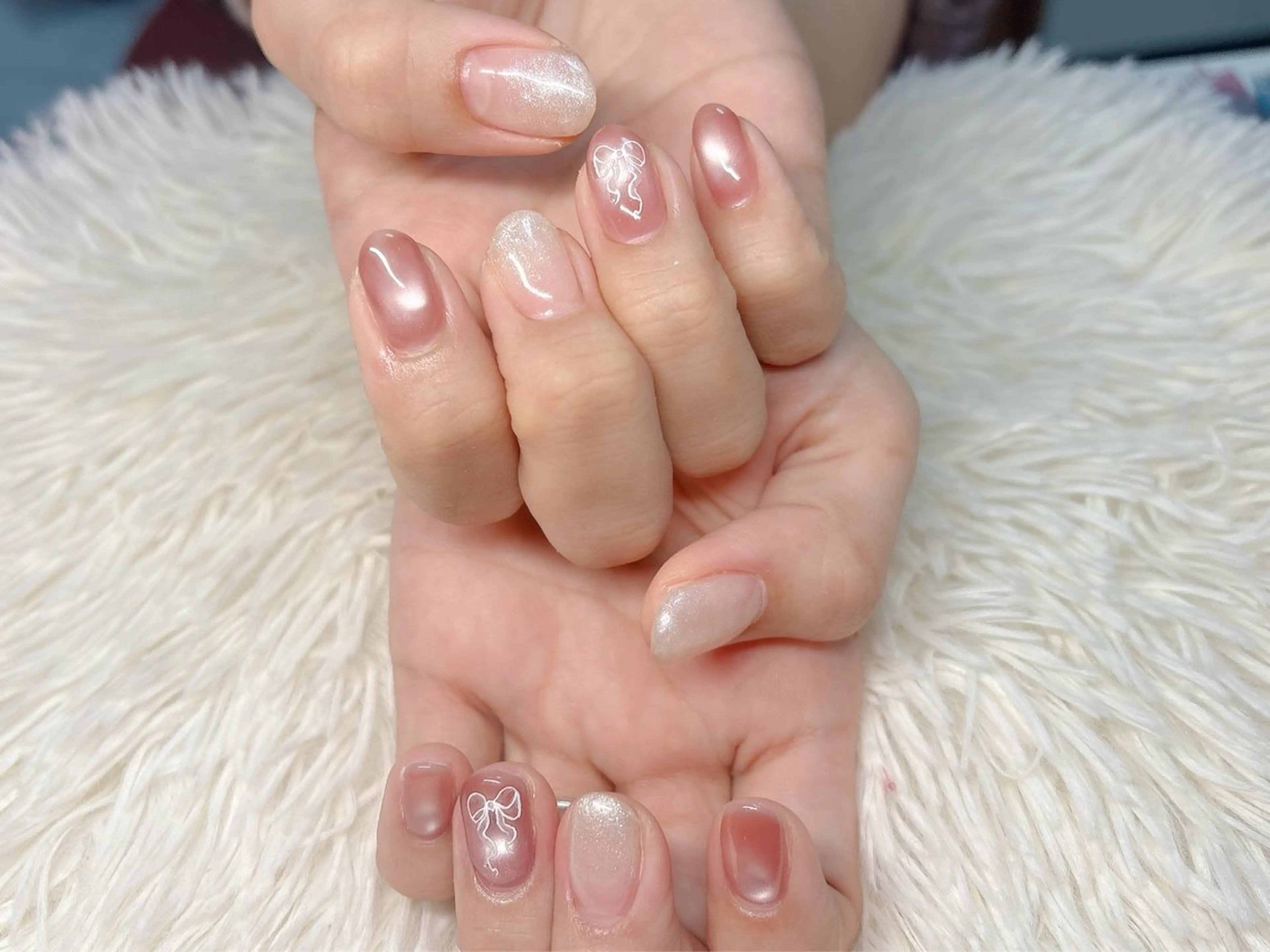 ネイル ハンドネイル パッチリオメメ Lianaのネイルデザイン