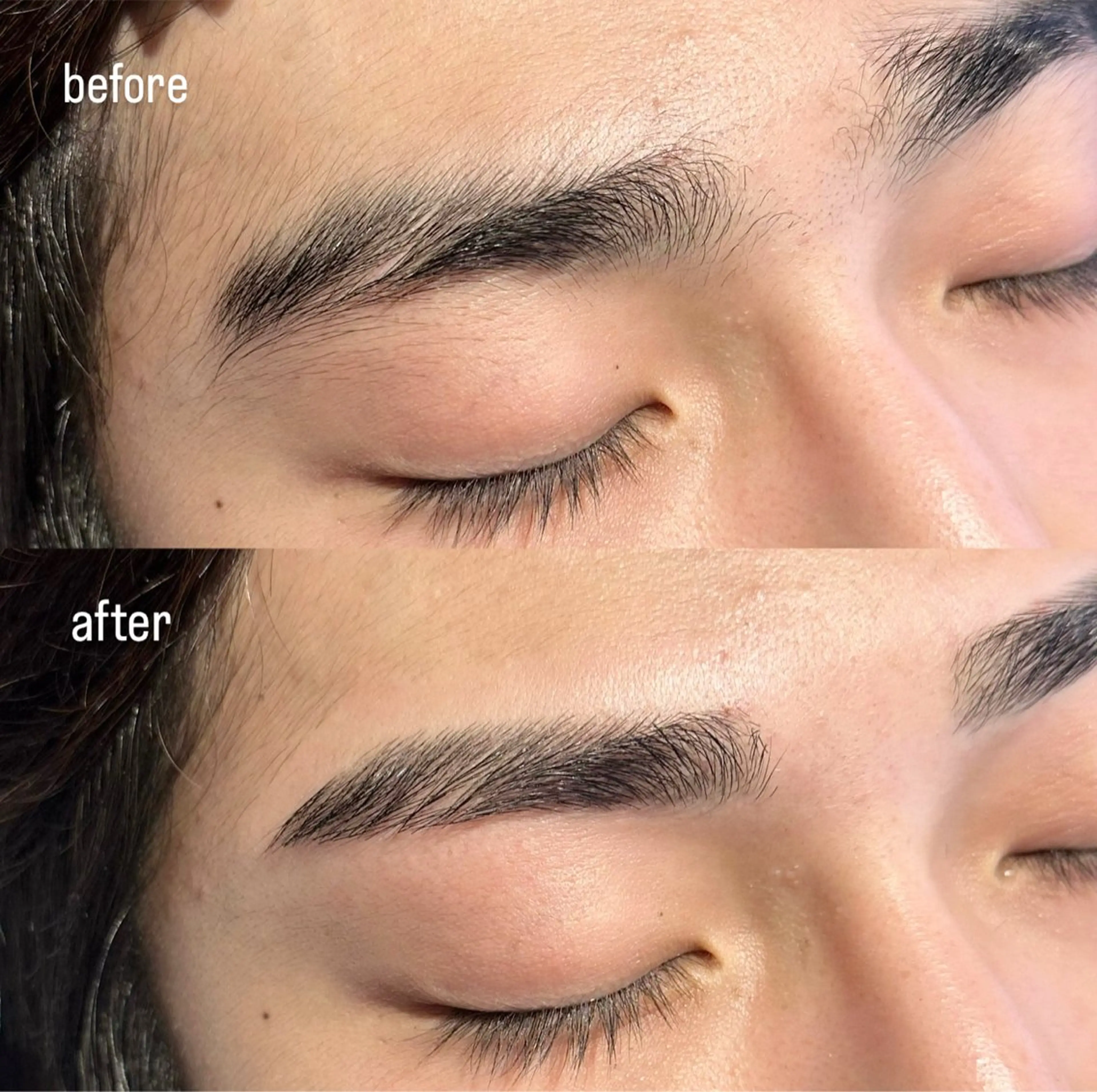 メンズ アイブロウ メンズ韓国風 メンズアイブロウ ワックス脱毛 眉カット その他(アイブロウ) サキ🎀 /まゆげとまつげのマツエク・マツパデザイン