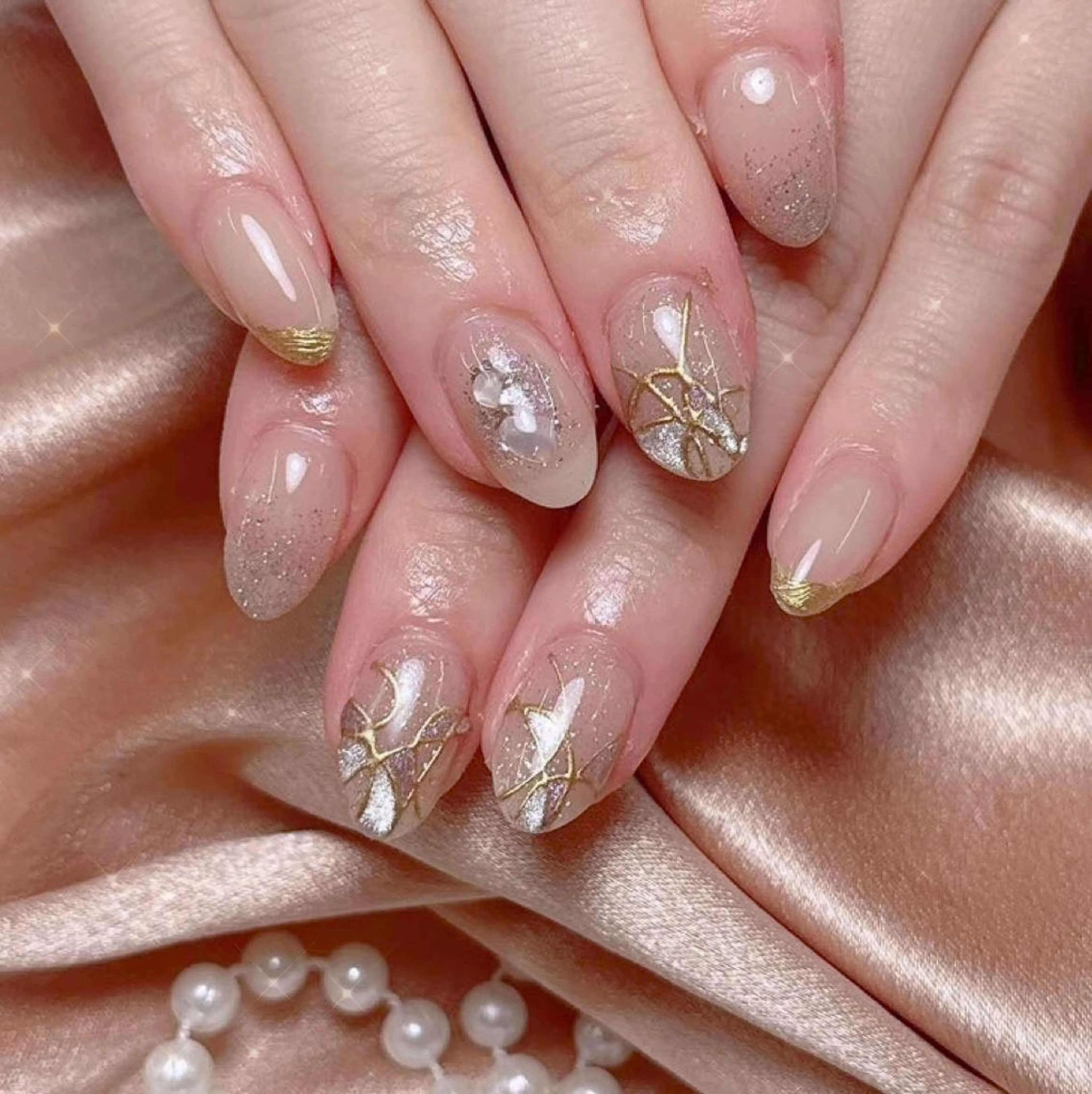 ネイル 🦋チップ長さだし 専門店🦋のネイルデザイン