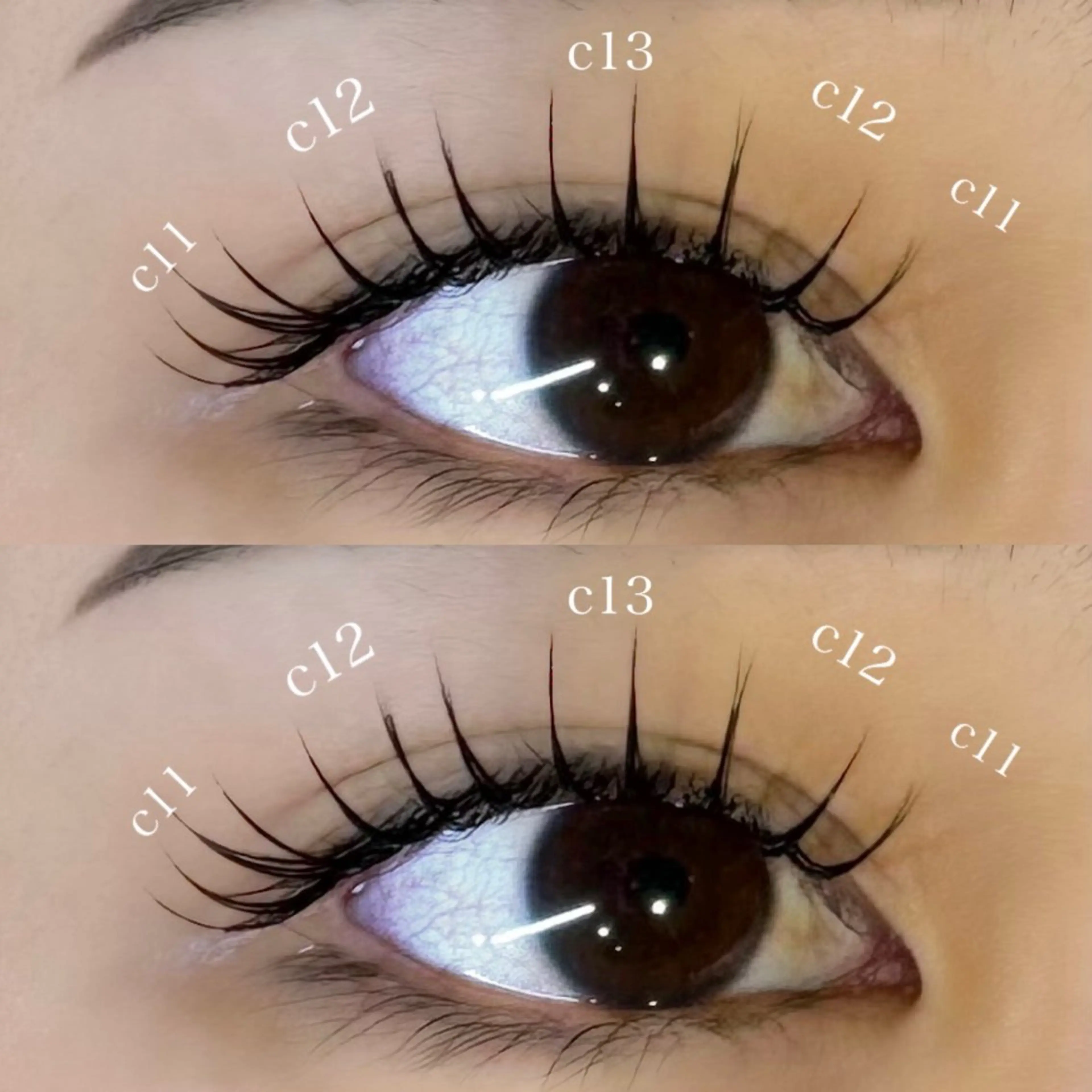 マツエク・マツパ キュート マツエク Rena 泉中央のマツエク・マツパデザイン