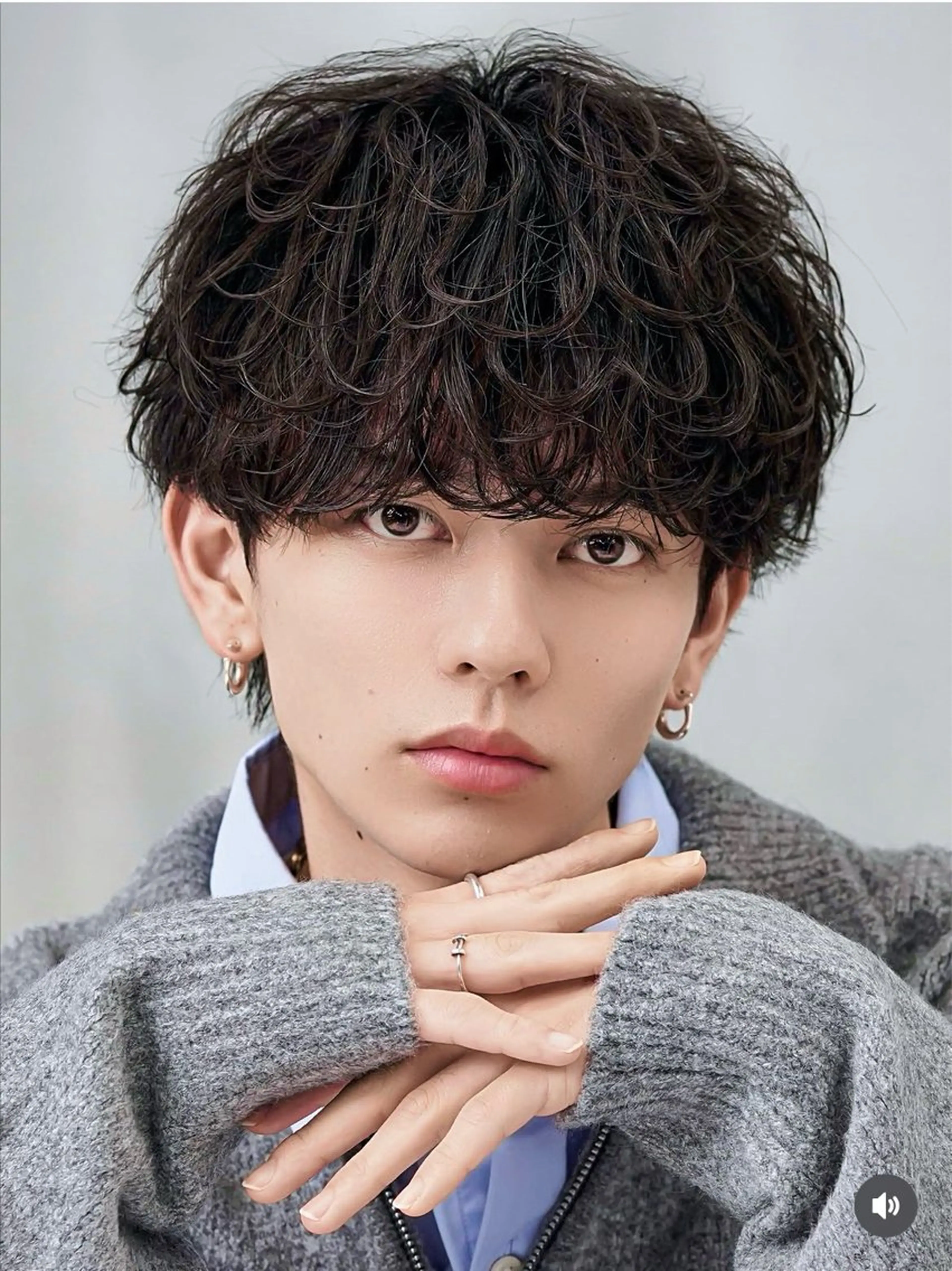 ショート クリスマス カット パーマ トリートメント ヘアセット 蛯原 興輝のヘアスタイル