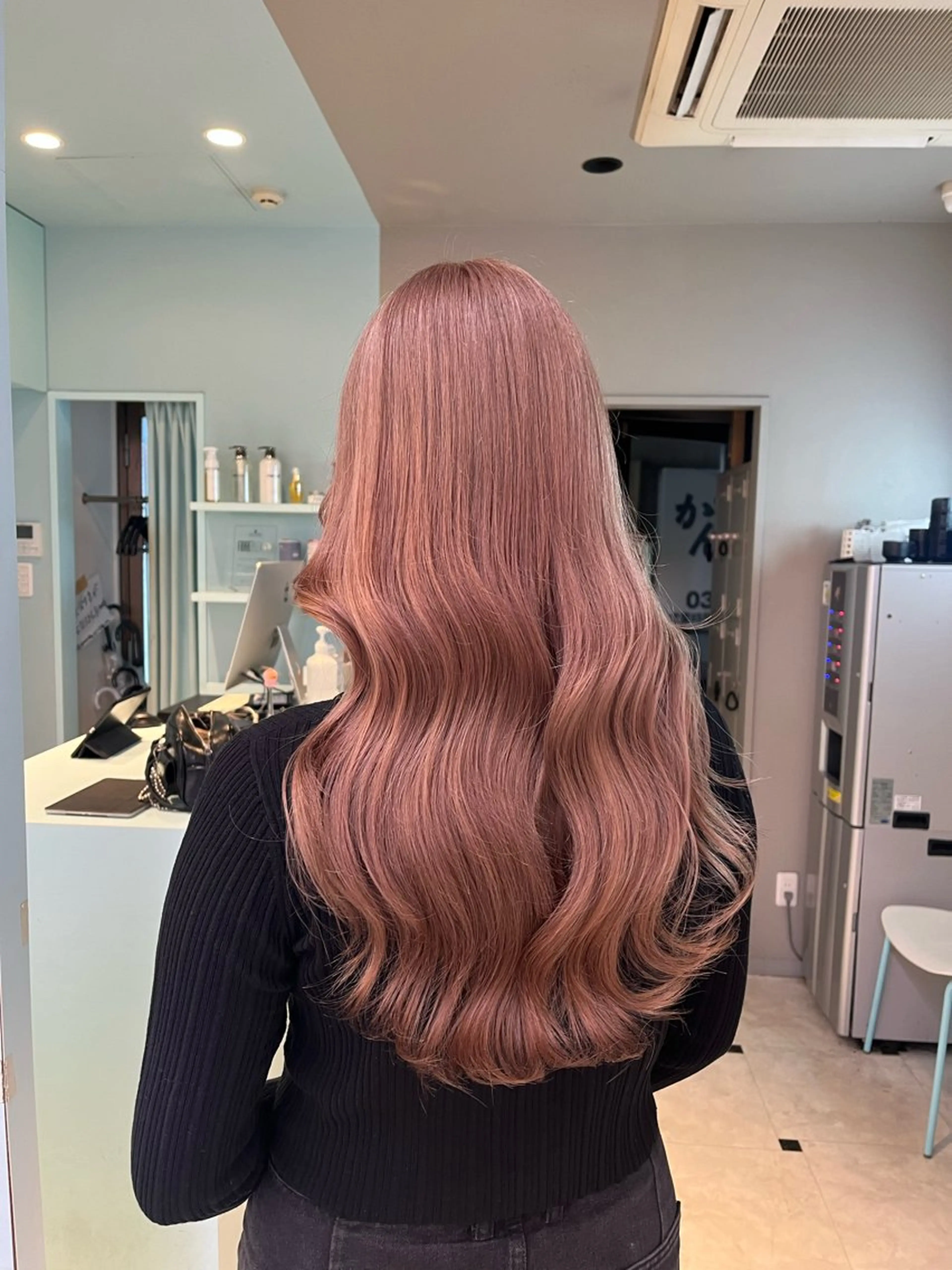 ロング カラー ヘアカラー トリートメント ブリーチカラー 🩵MIZUKIのヘアスタイル