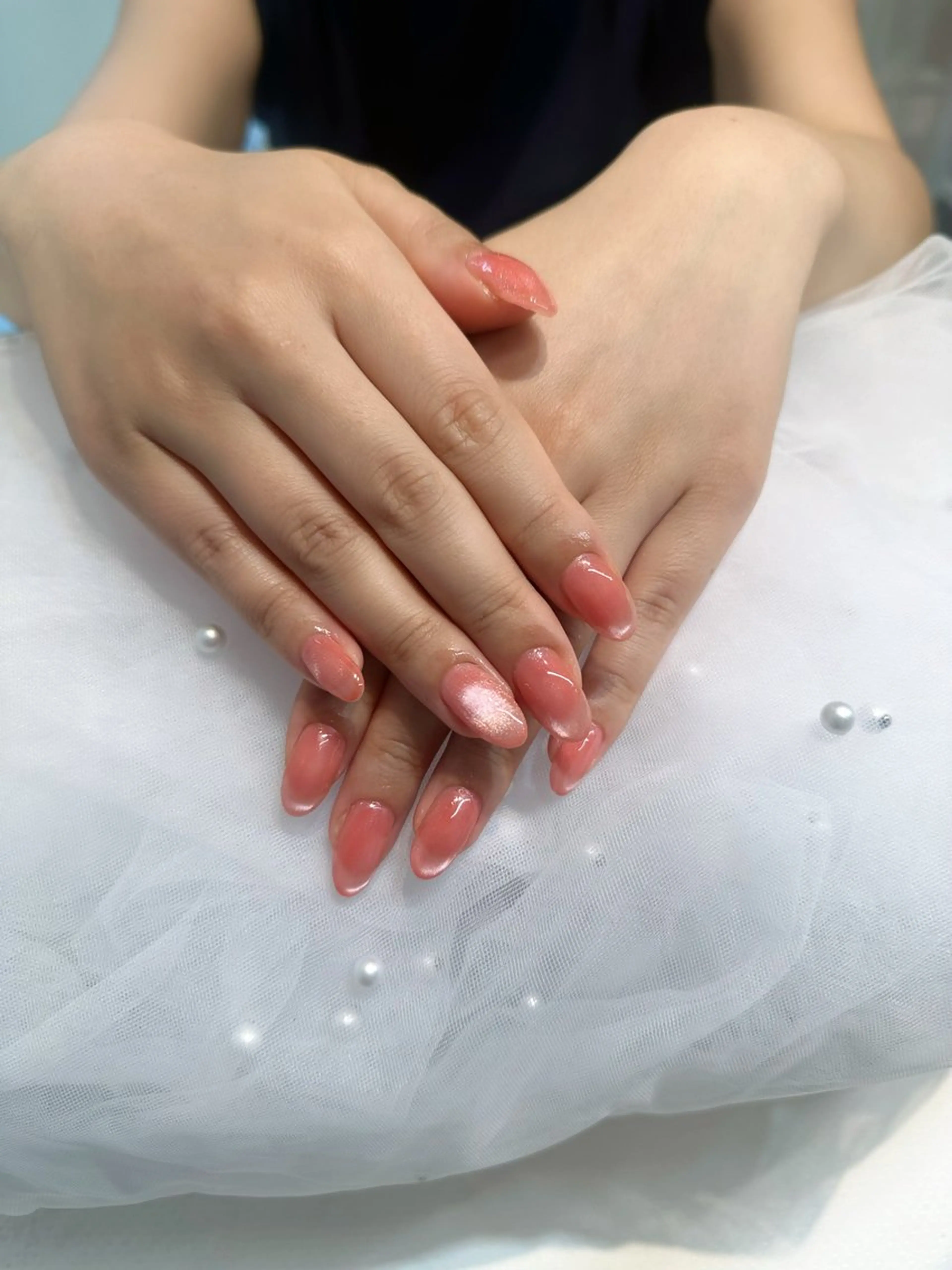 ネイル ハンドネイル ハンドケア 𝒚𝒖𝒛𝒖 ˖ ࣪⊹のネイルデザイン