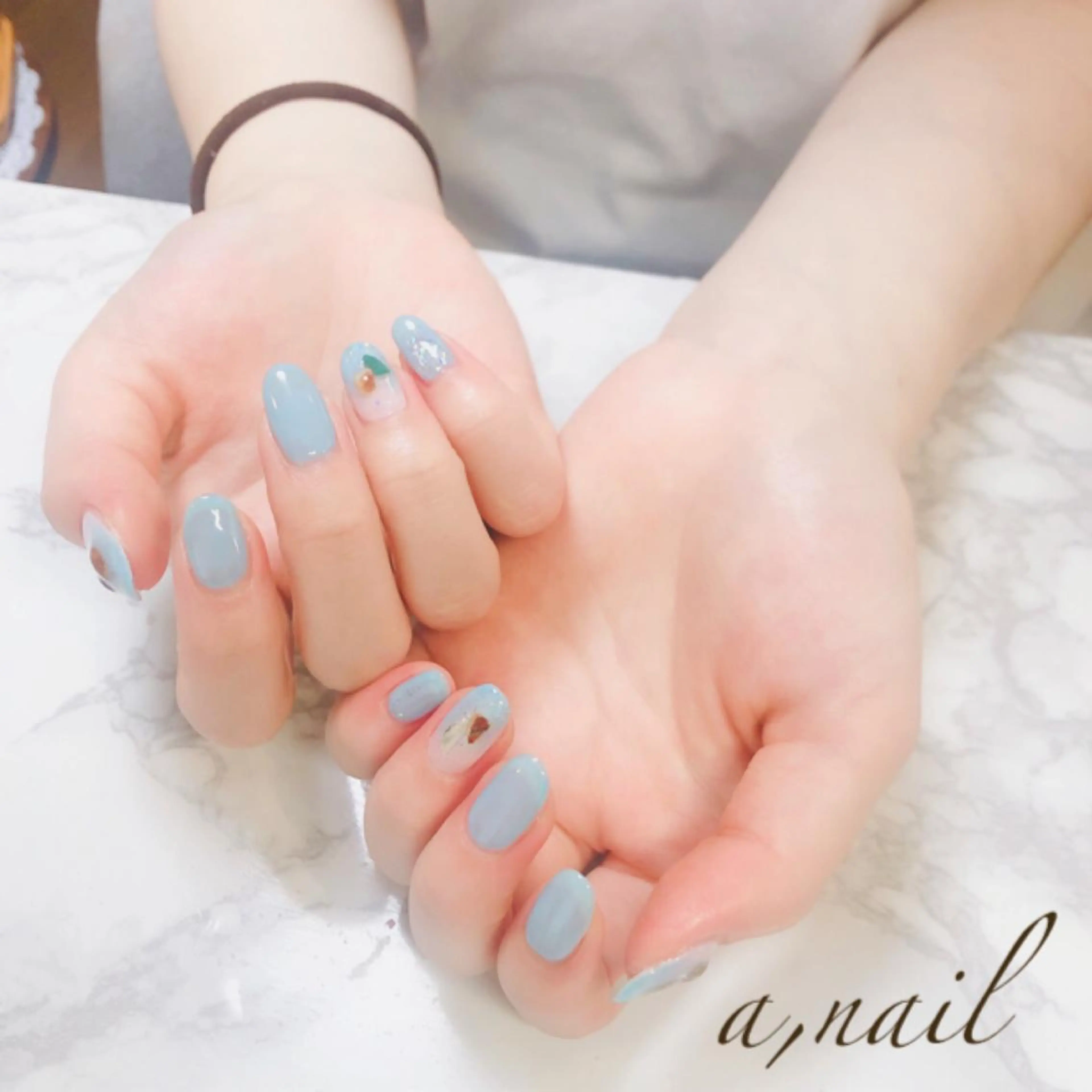 ネイル フットネイル ジェルネイル グラデーション オフィスネイル ワンカラーネイル ハンドネイル ネイルサロン エーネイルのネイルデザイン