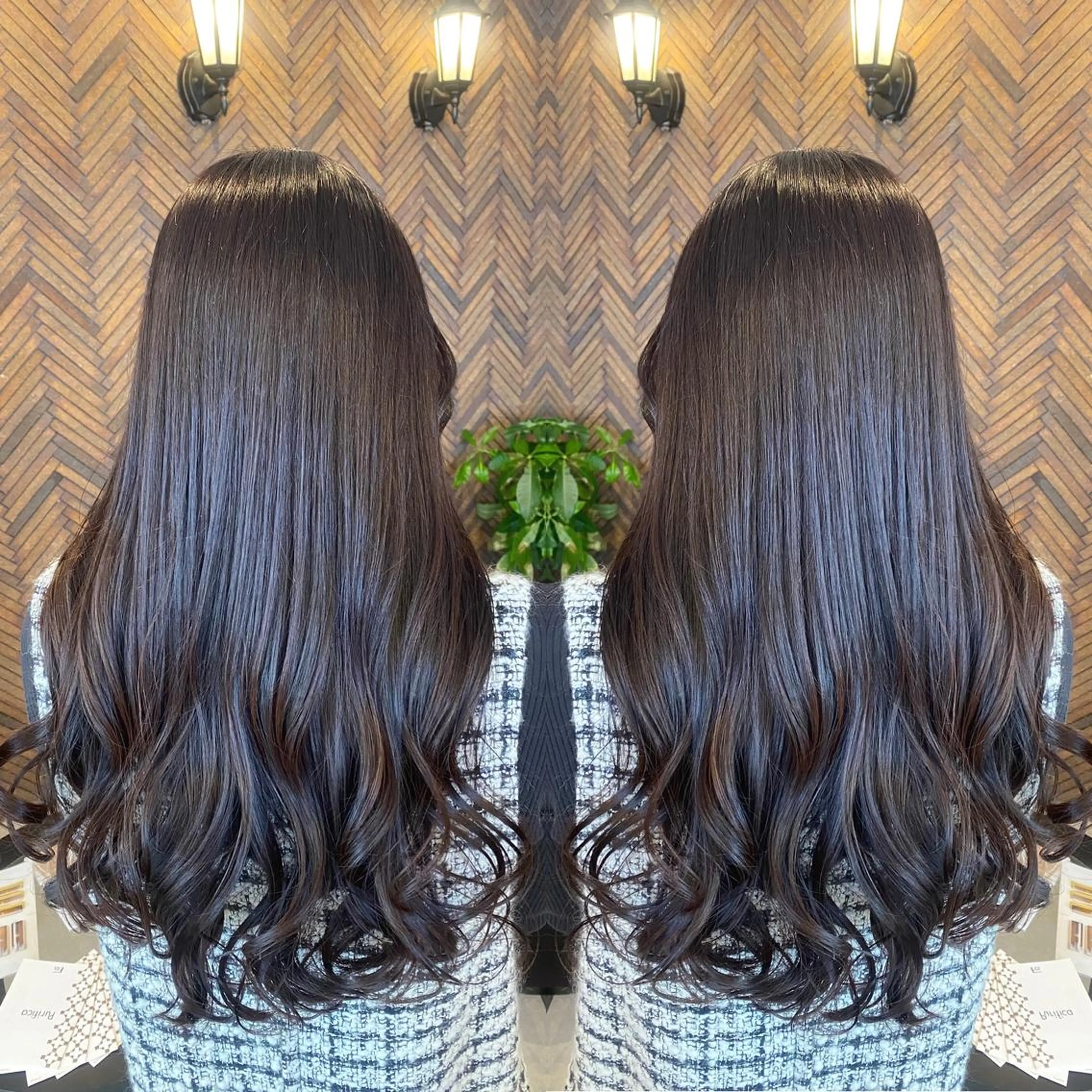 ロング カラー tocca 💜石田愛結💜のヘアスタイル