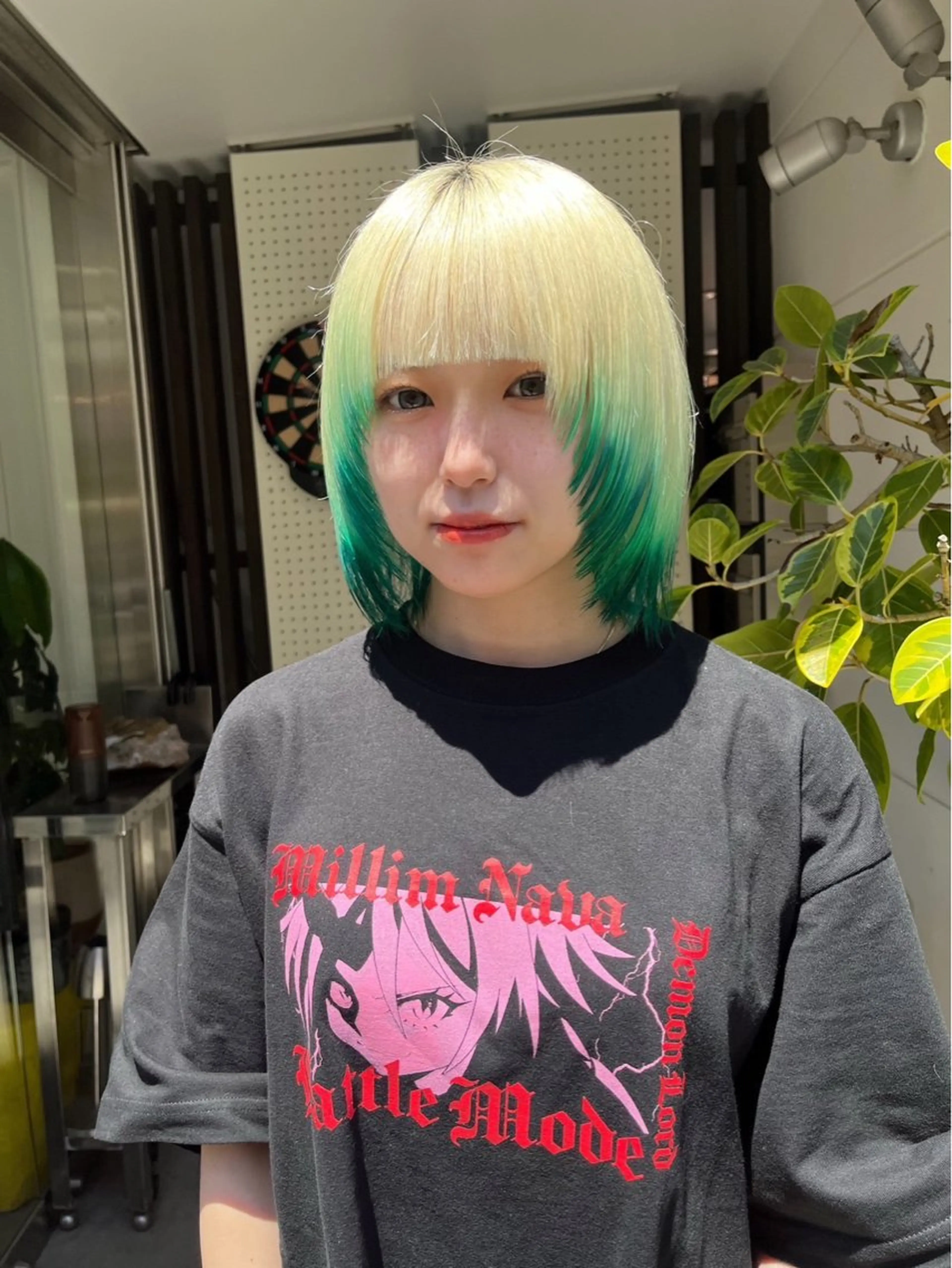 ショート ハイトーン/ エクステ/KAIのヘアスタイル