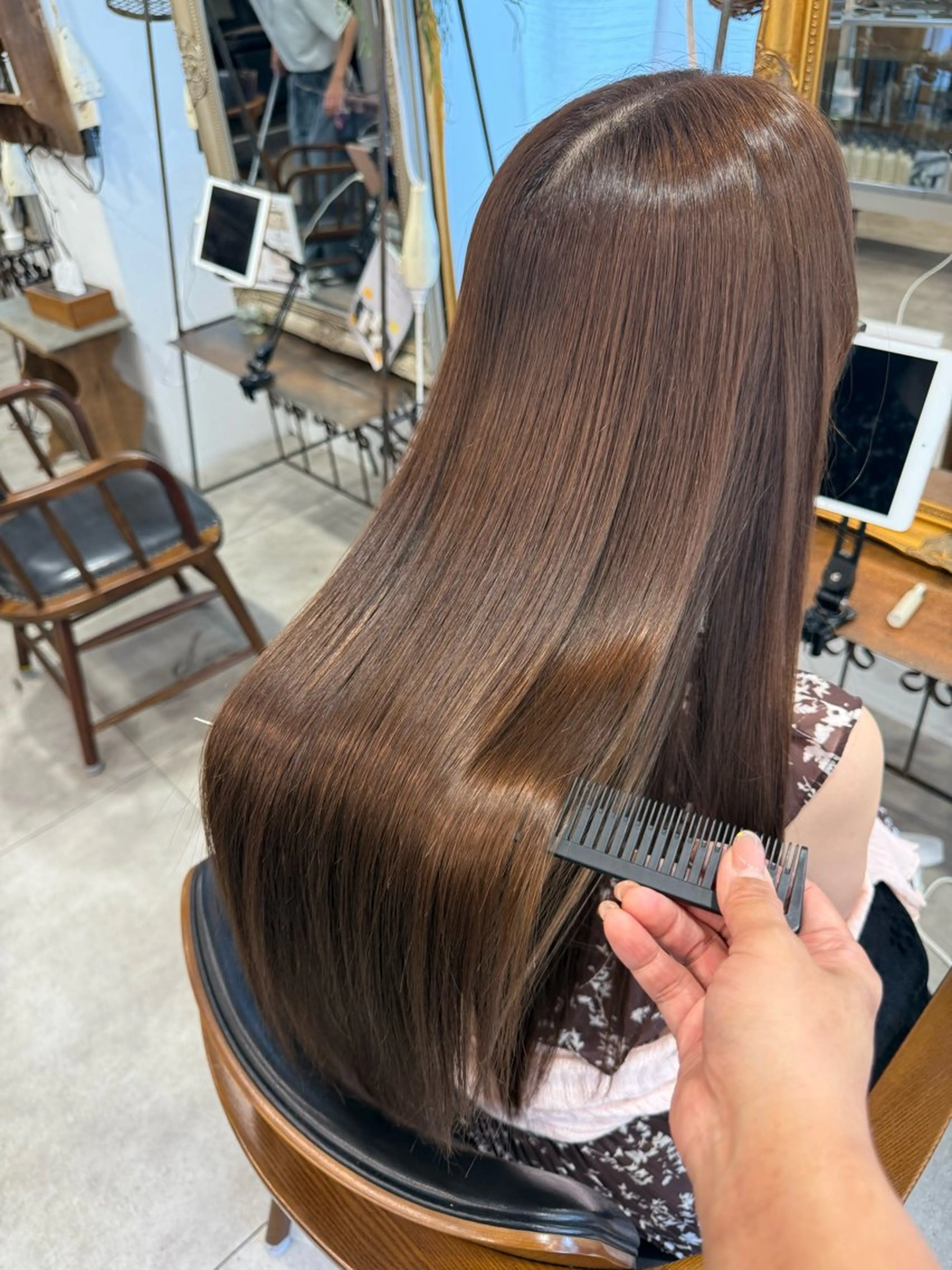 カット+カラー＋プレミアムトリートメントの写真