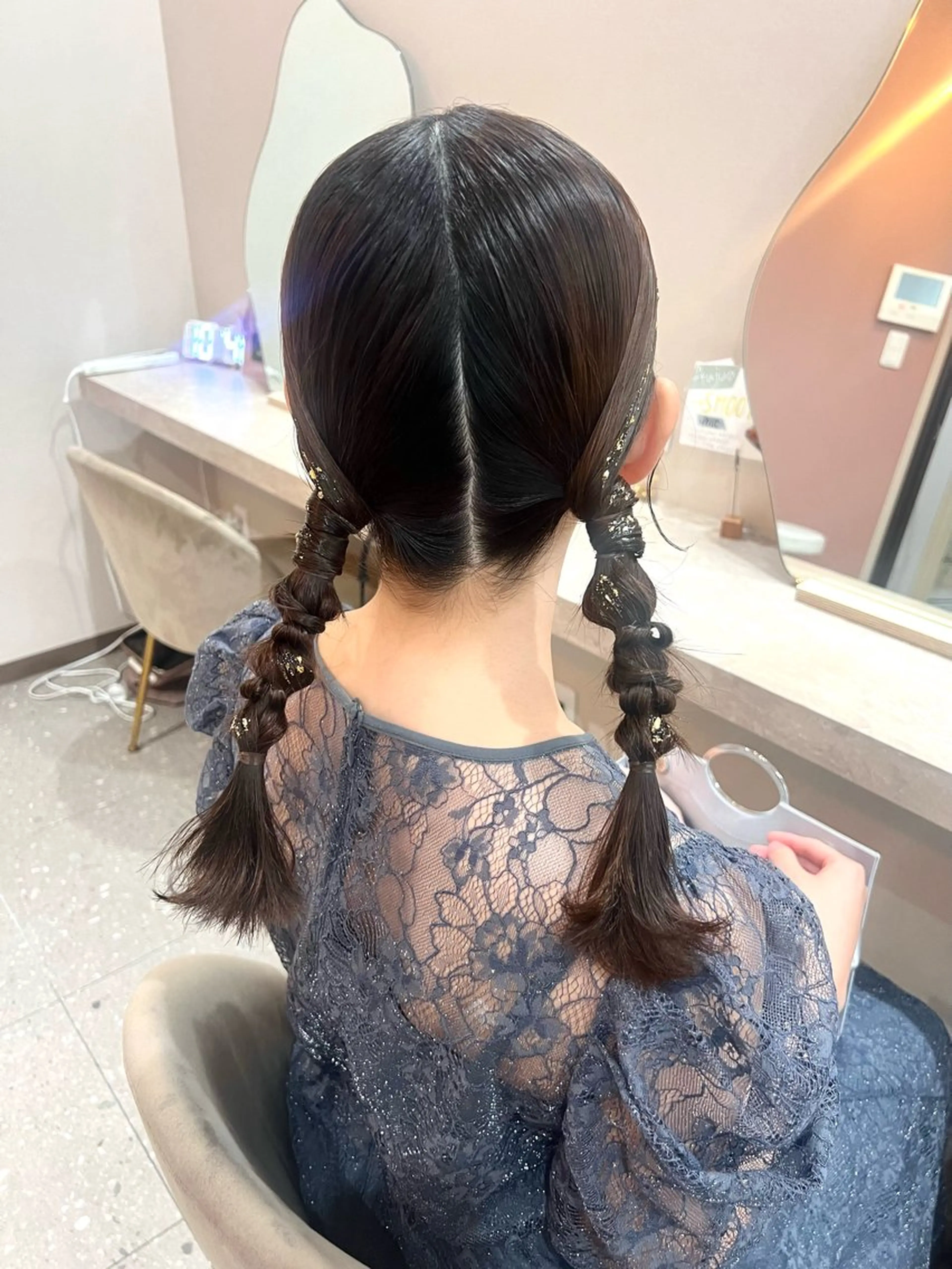 ミディアム Mila misakiのヘアスタイル