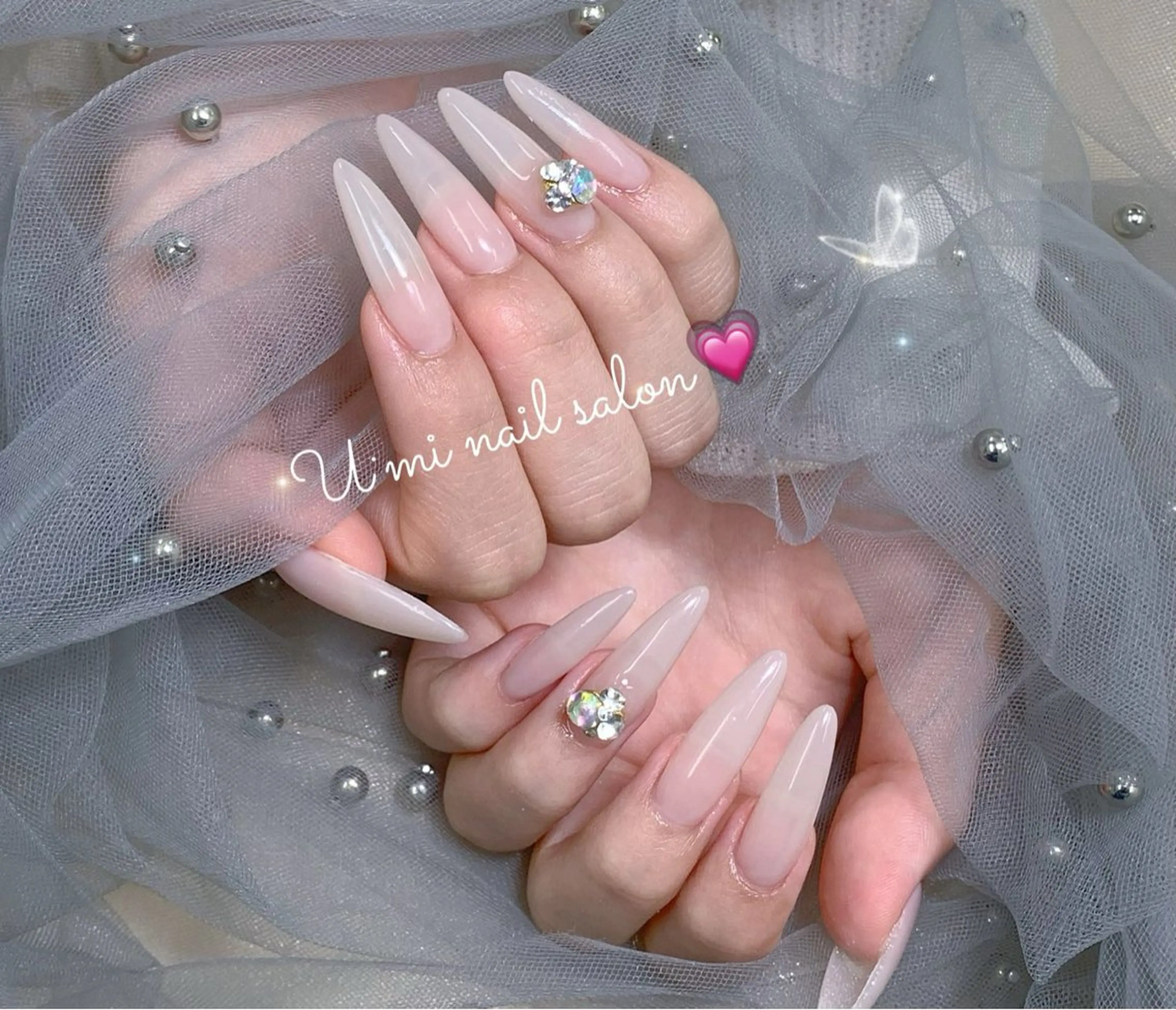 ネイル ワンカラーネイル ハンドネイル u・mi  上野御徒町パラジェルのネイルデザイン