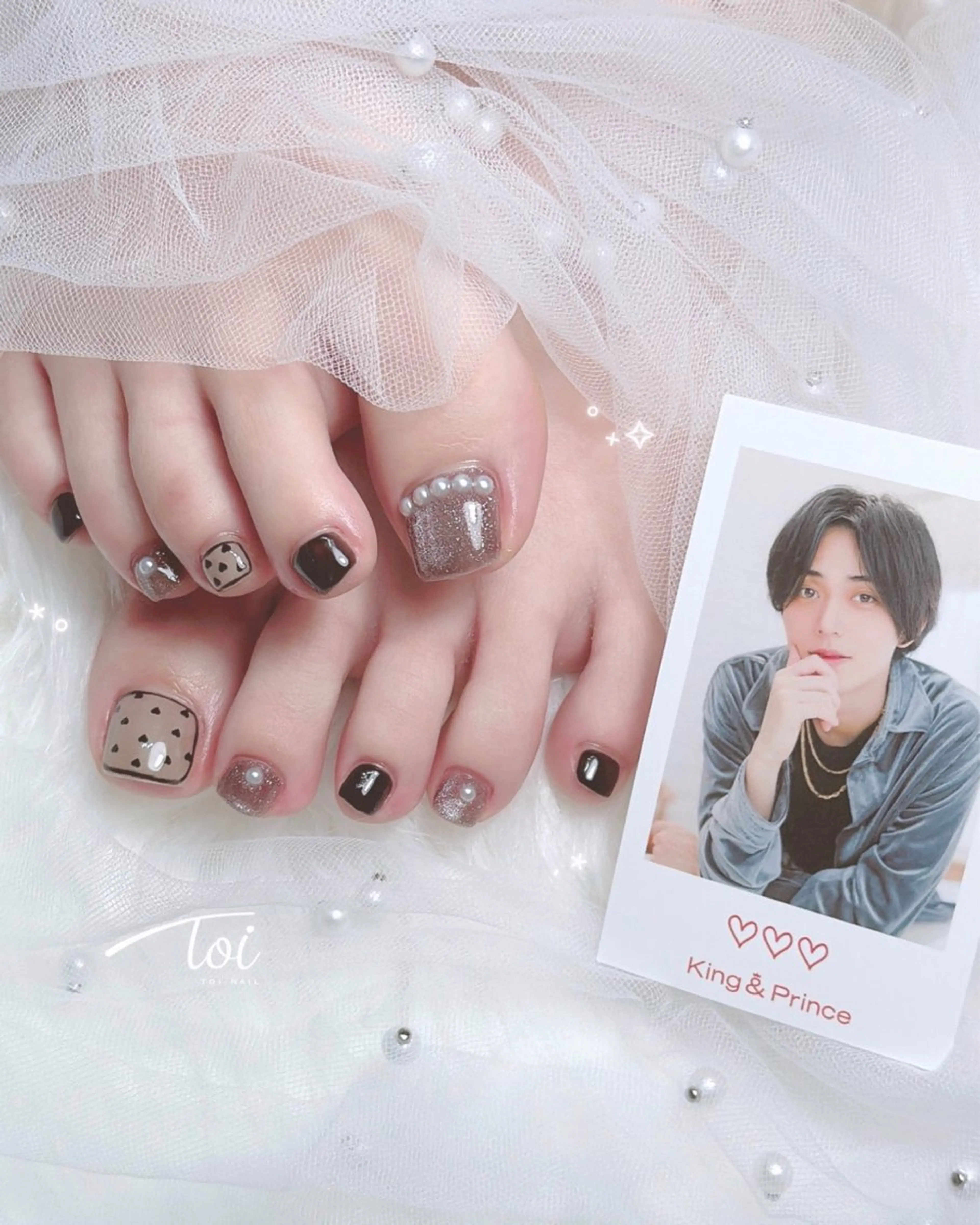 ネイル フットネイル toi nailのネイルデザイン