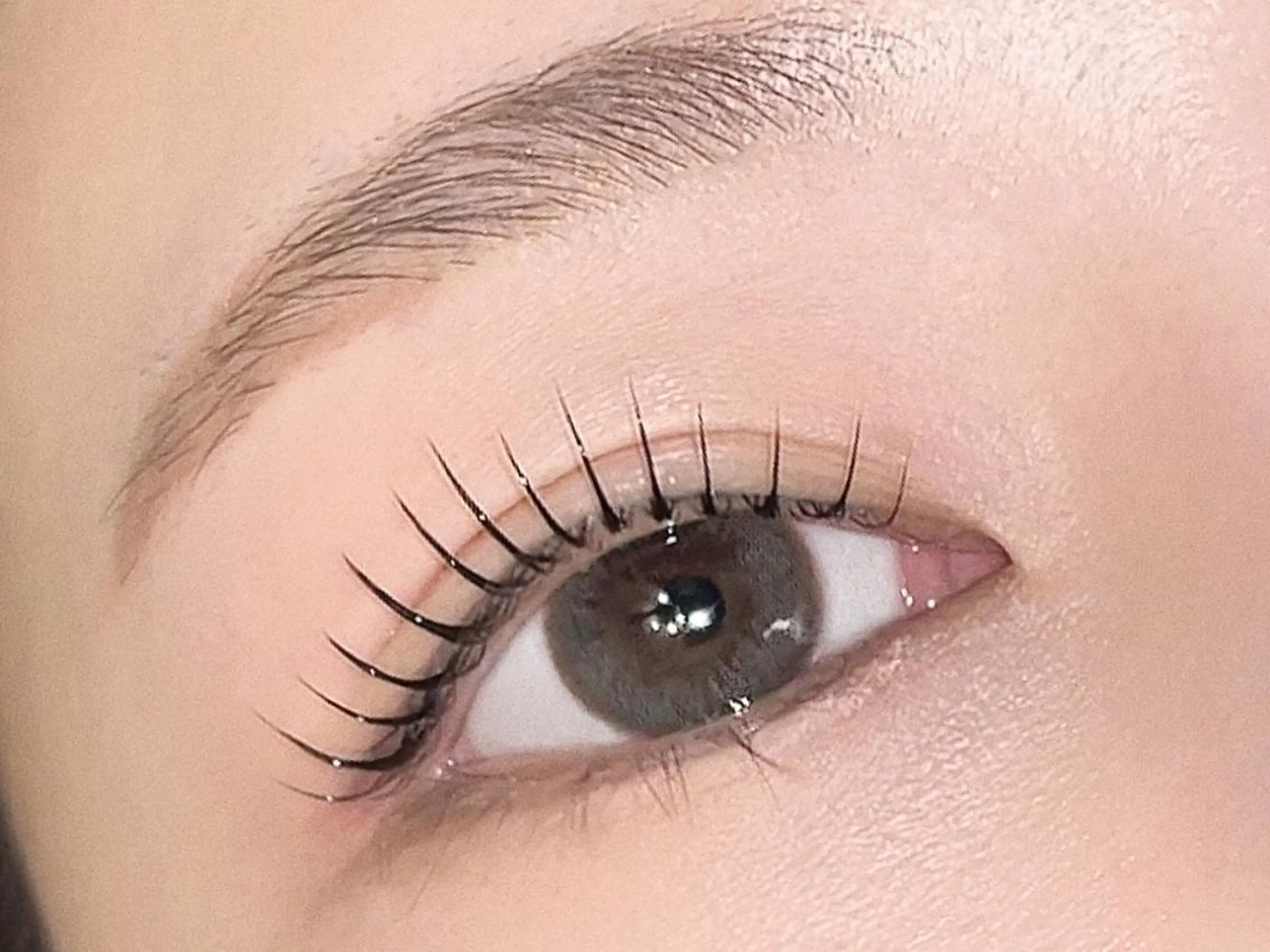 韓国風まつげパーマオフ＋660円の写真