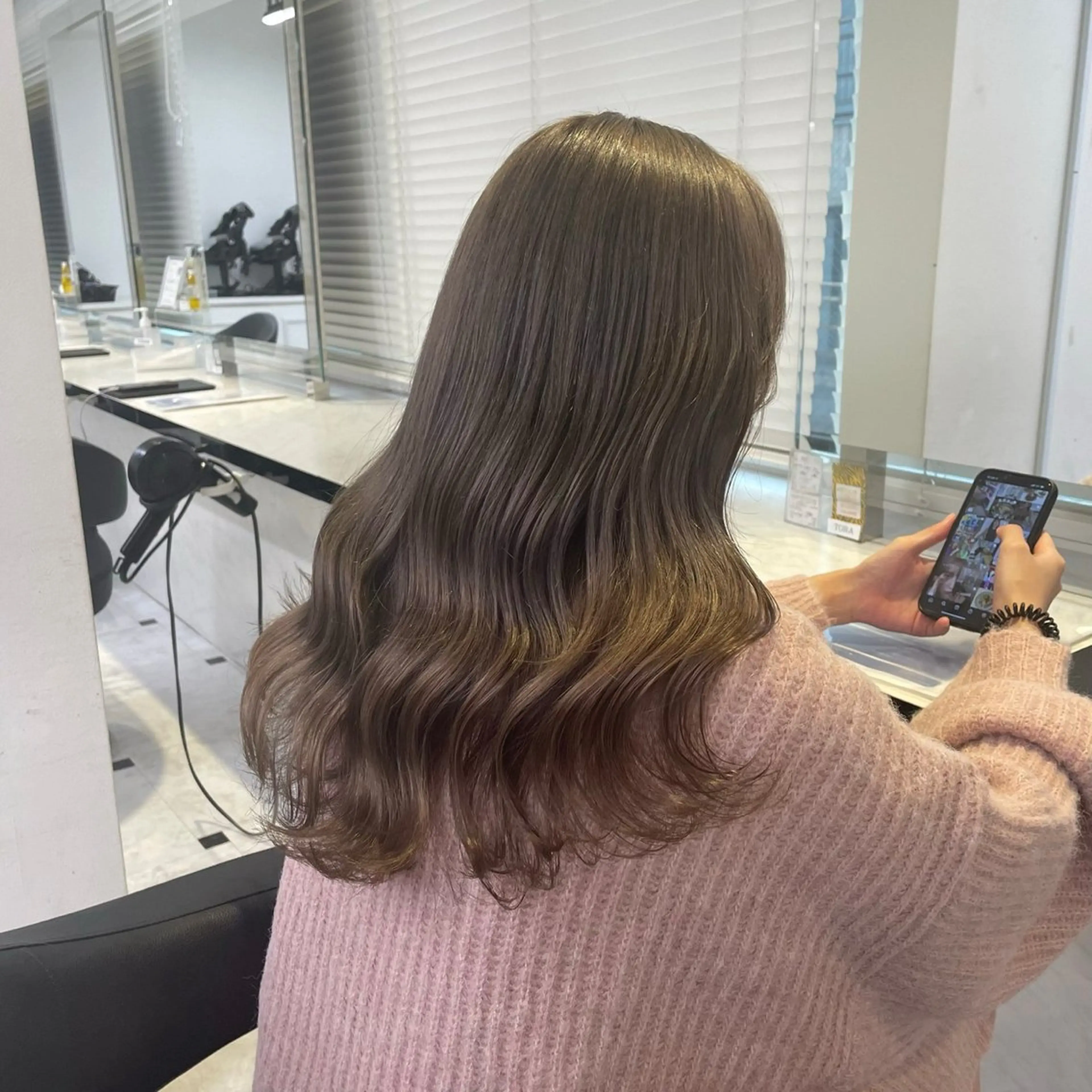 ロング カラー ヘアアレンジ 💖艶と似合わせ💖 カラーカット💖のヘアスタイル