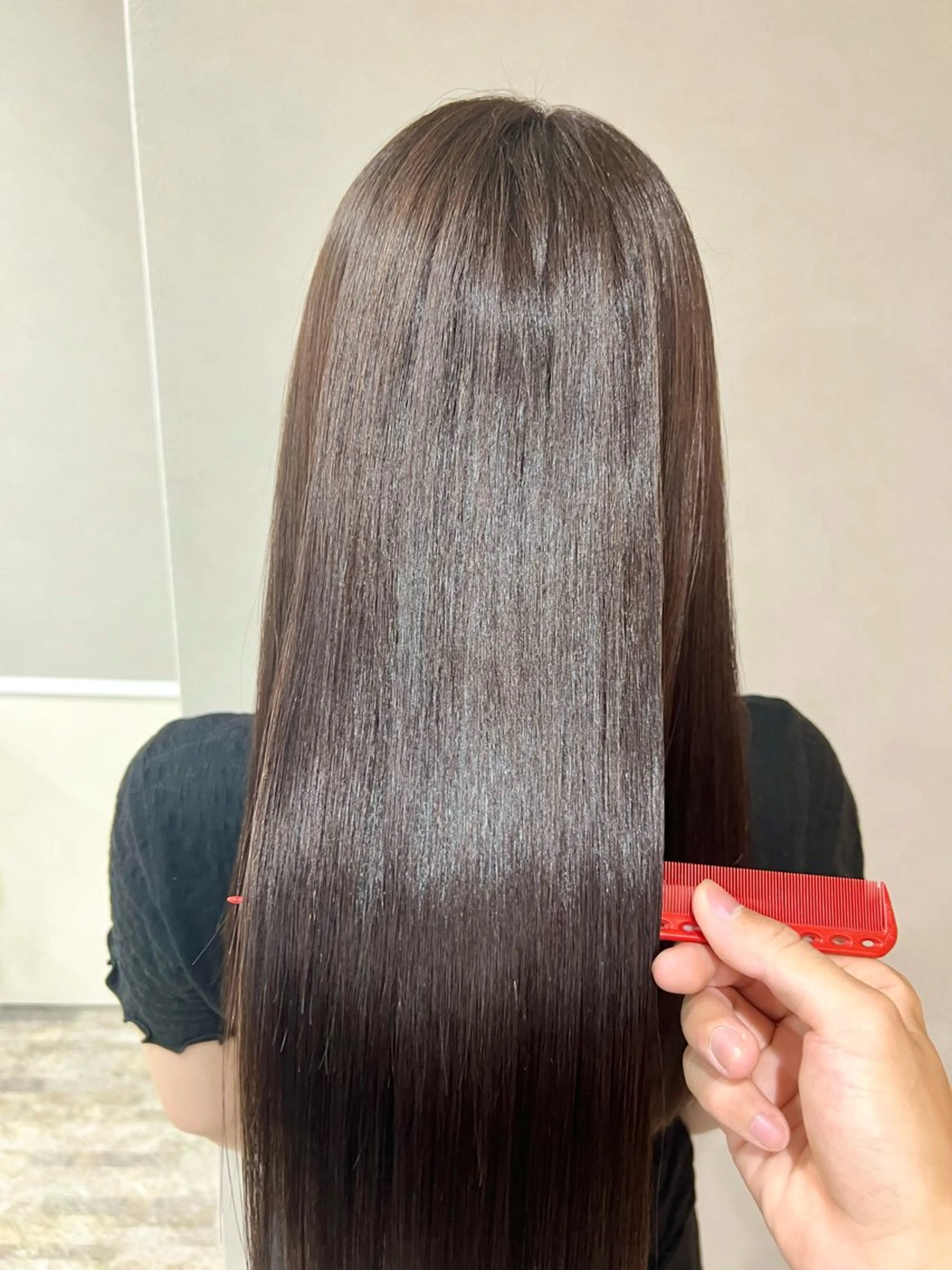 ロング カラー カット ヘアカラー トリートメント Realme  京都四条烏丸ドゥエby  yk所属・脱・パサつき髪/小塚 美容室難民の方はぜひのヘアスタイル