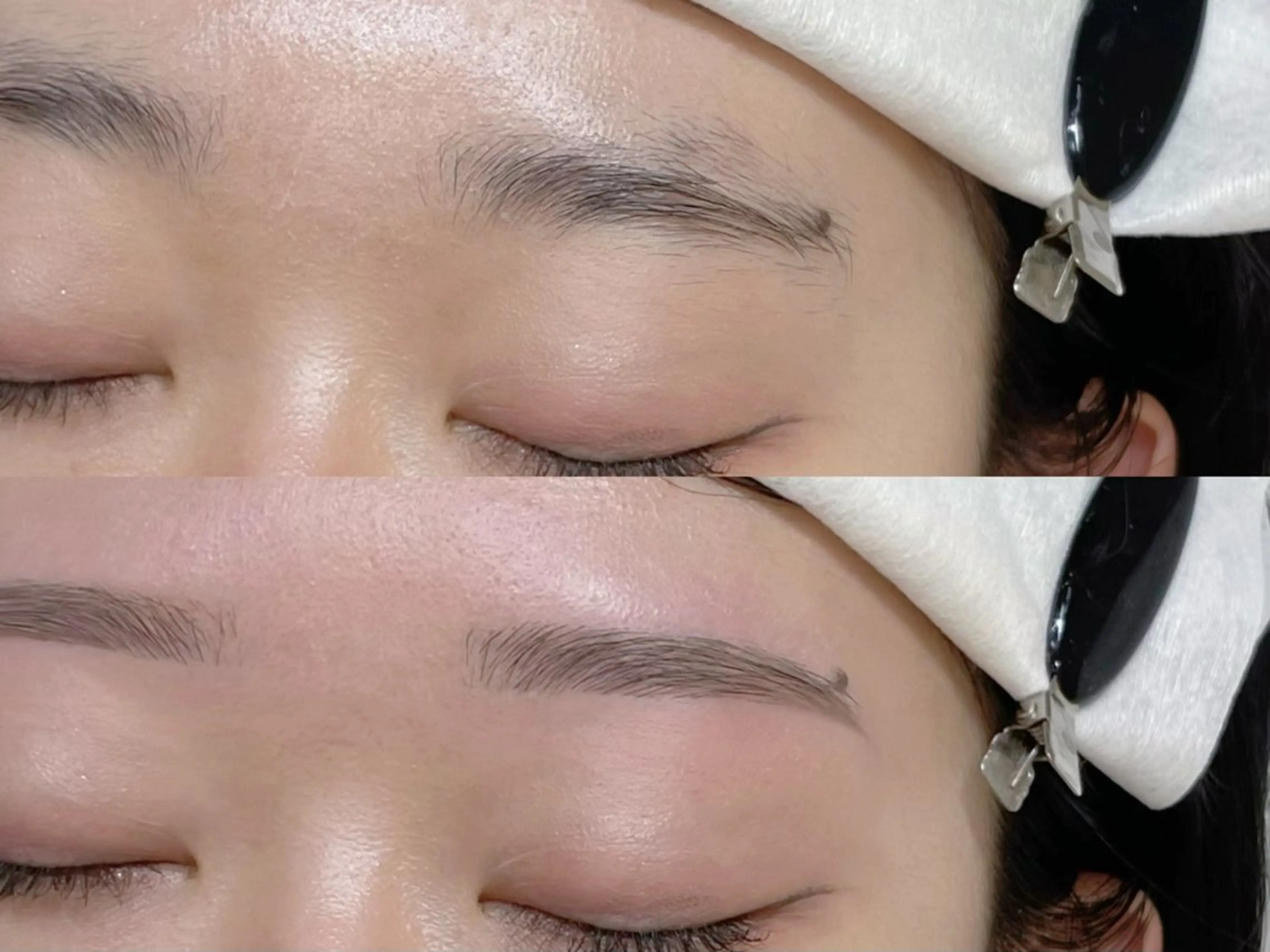 【垢抜け🤍】アイブロウスタイリング+間引き(毛量調整)(当店再来+¥500)の写真