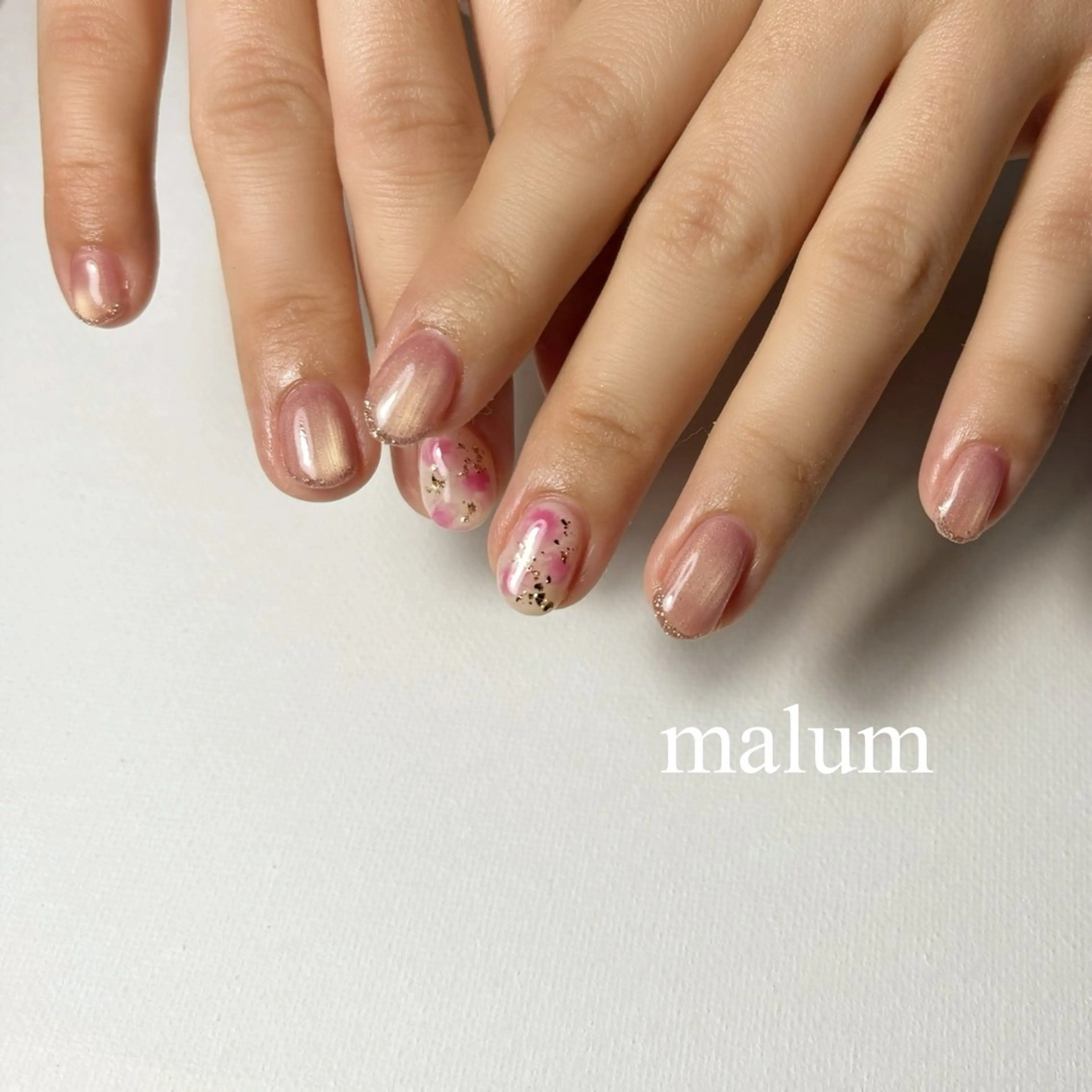 ネイル ハンドネイル malum nailのネイルデザイン