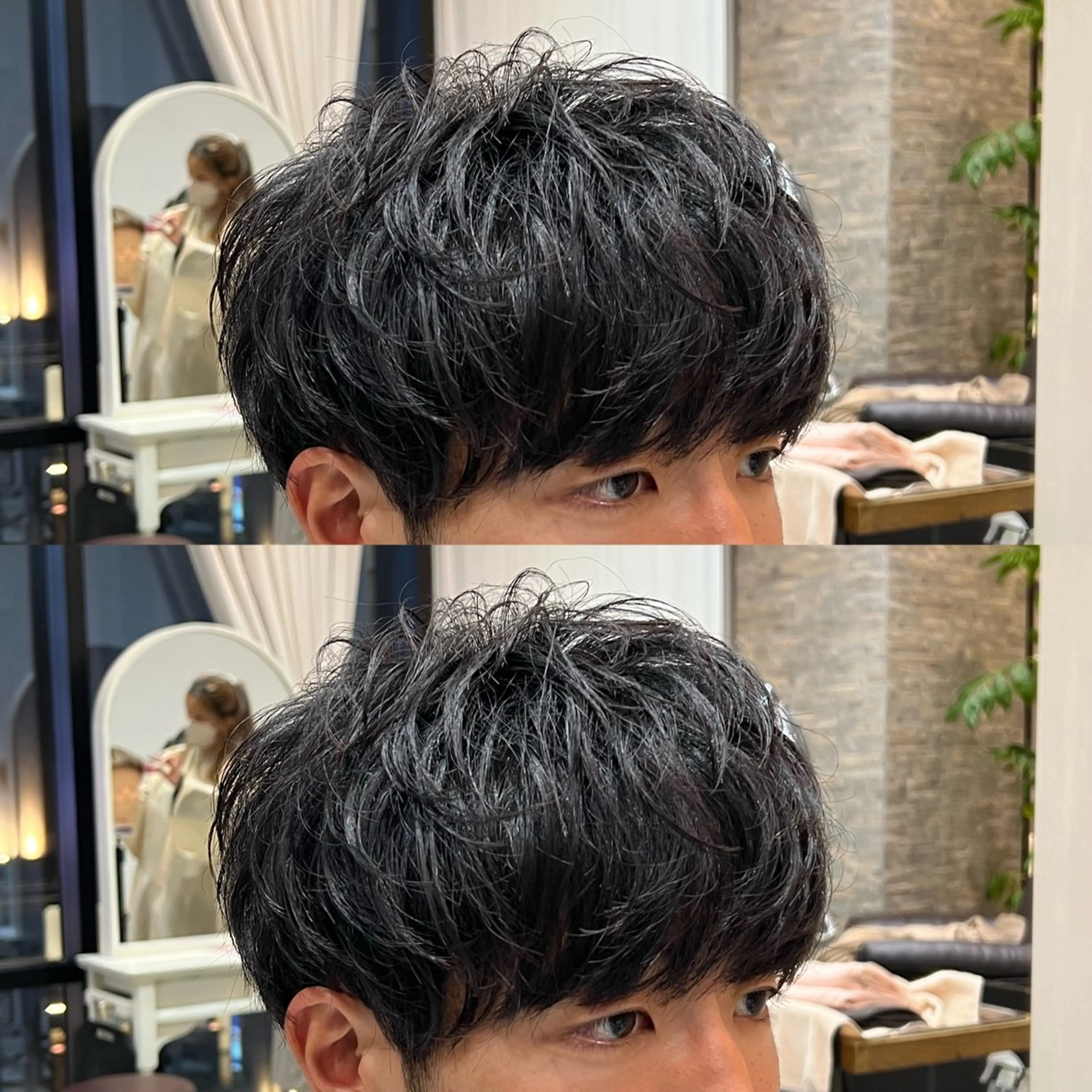 メンズ 北浜 カットモデル募集のヘアスタイル