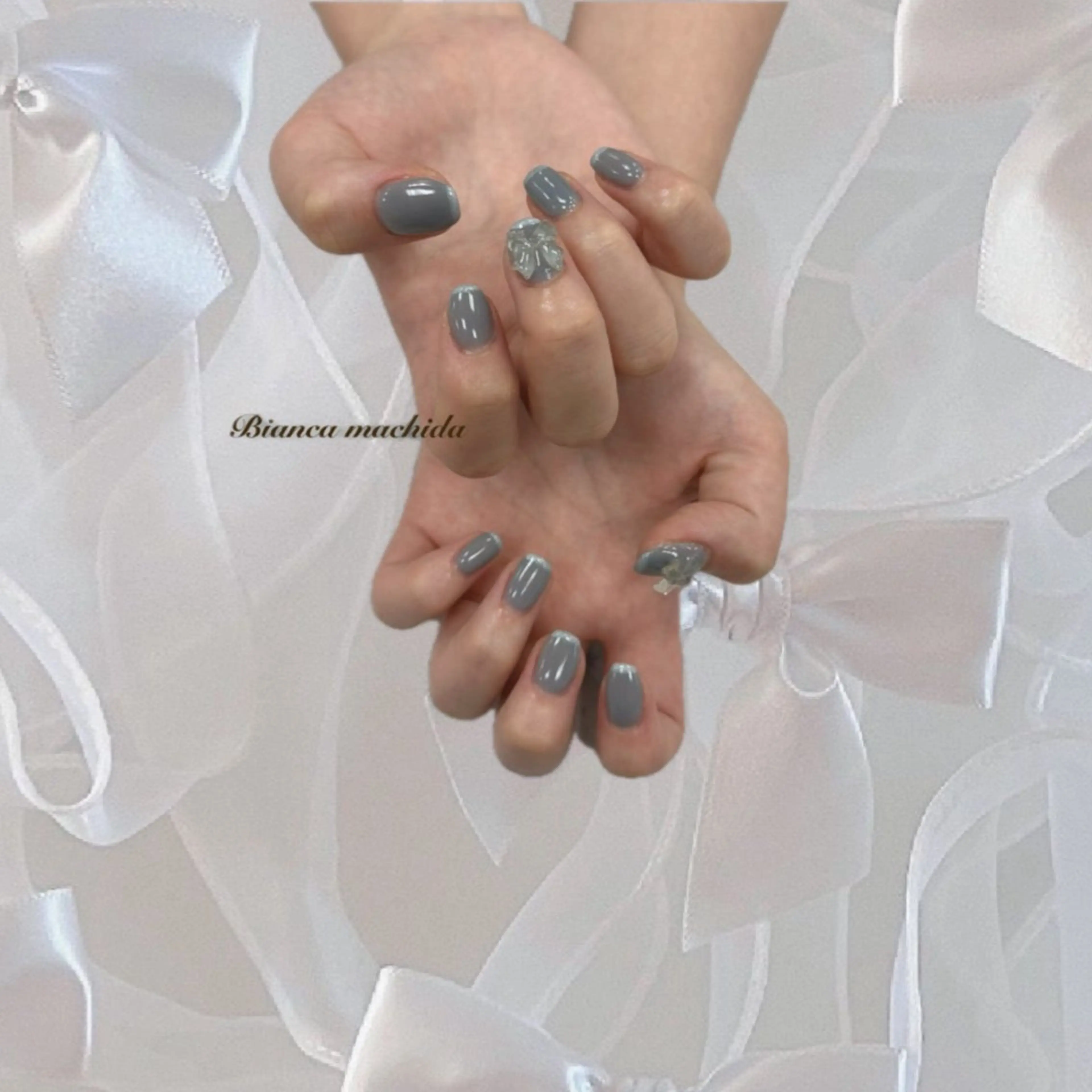 ネイル BIANCA 🖤 NISHIMURAのネイルデザイン
