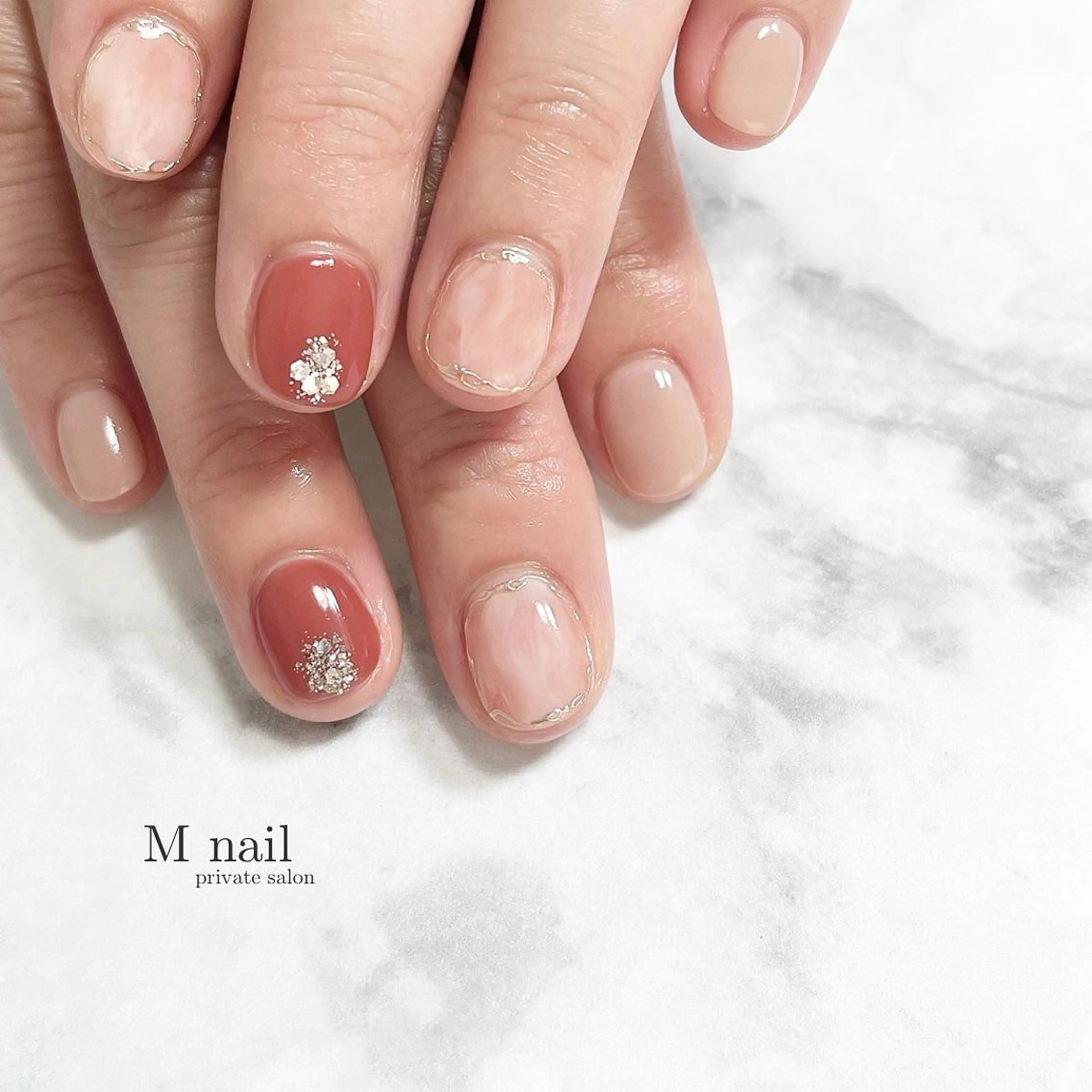 ネイル ハンドネイル M nailのネイルデザイン