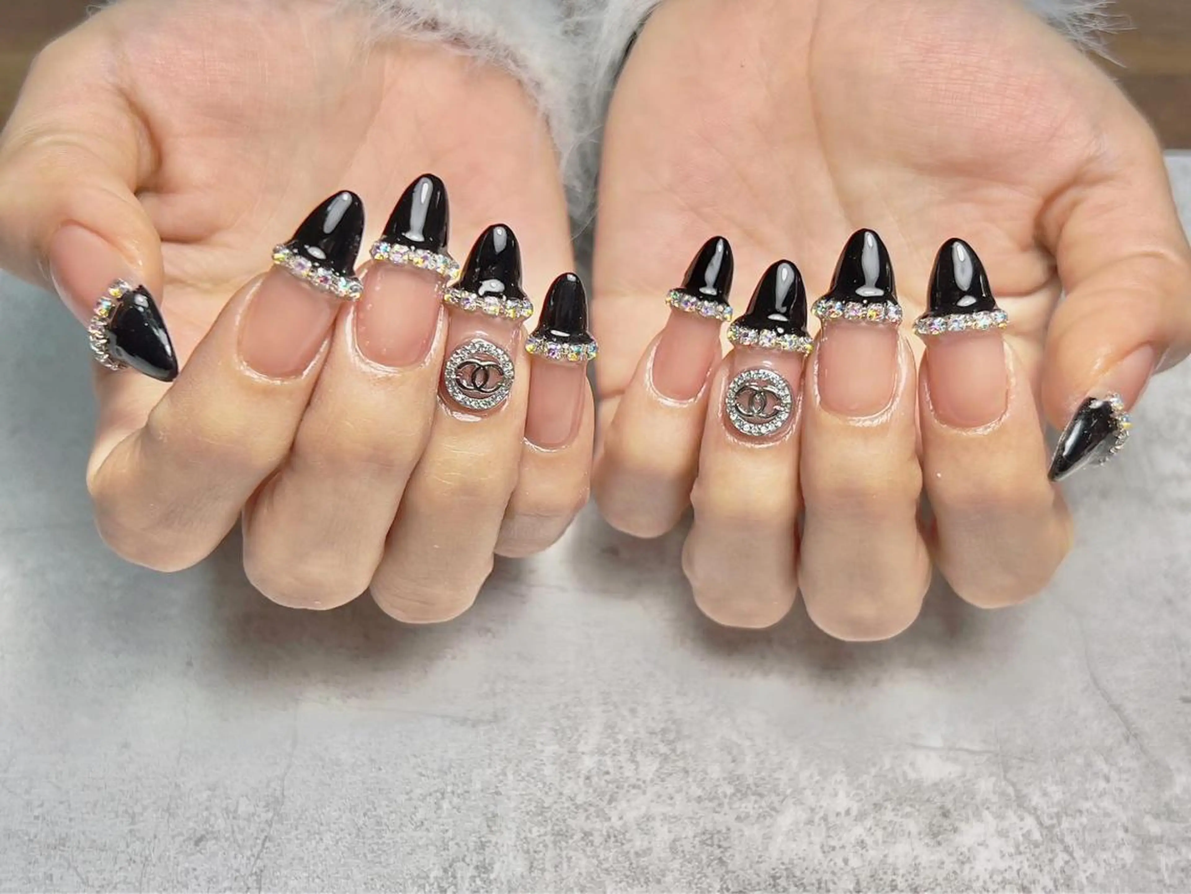 ネイル スカルプネイル lucky nail 歌舞伎町のネイルデザイン