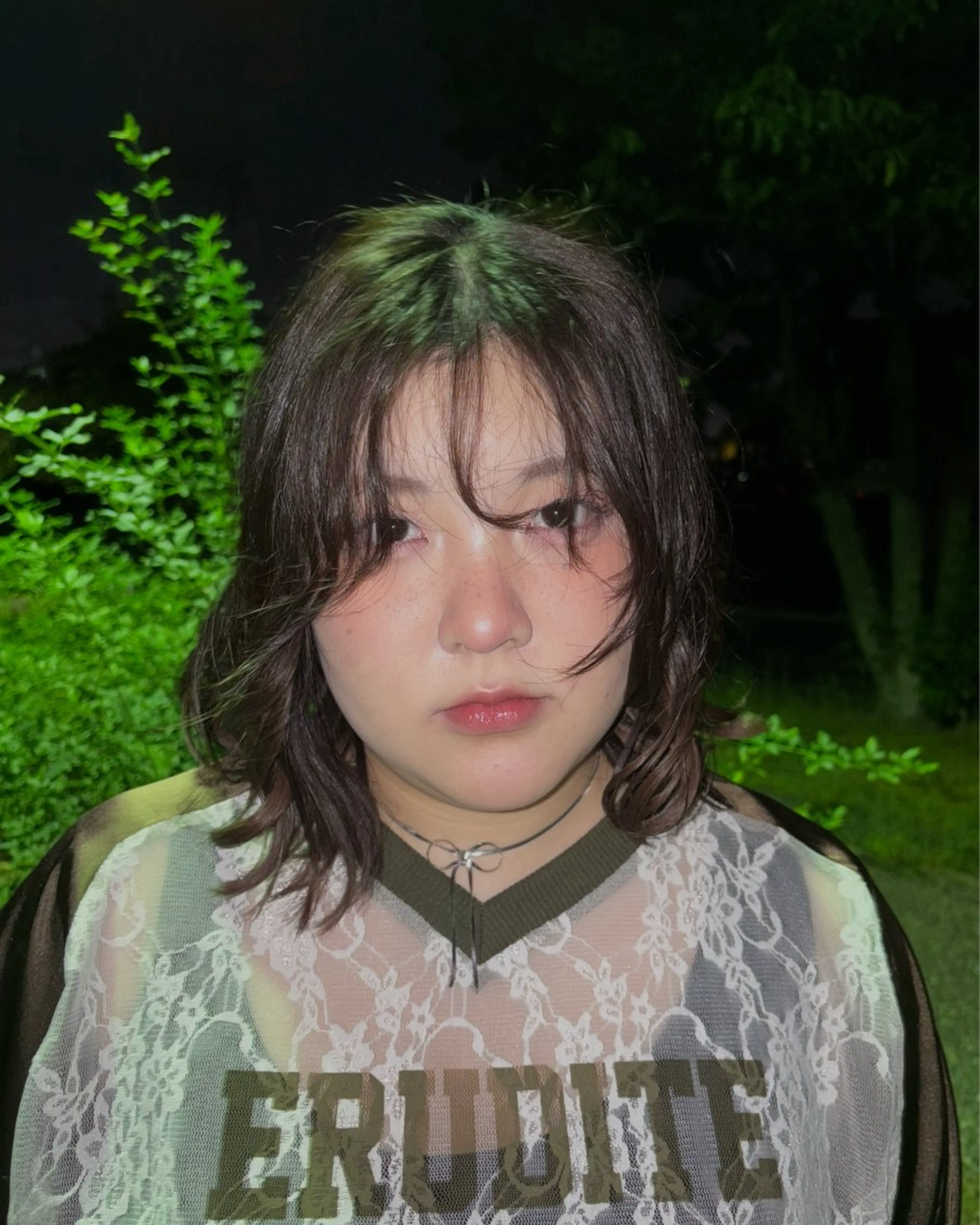 ミディアム ヘアアレンジ いもの こはるのヘアスタイル