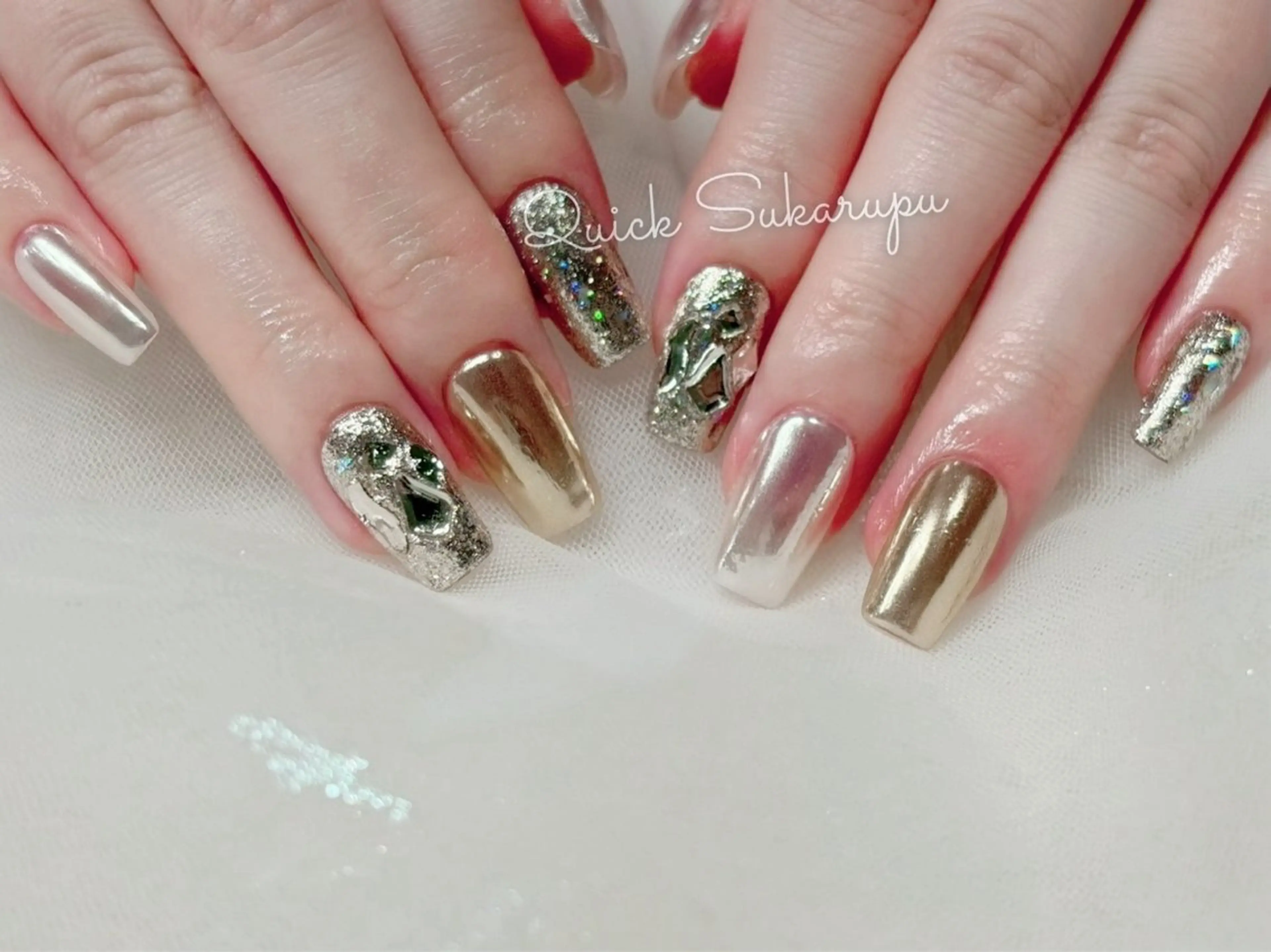 ネイル ハンドネイル Quick Sukarupuのネイルデザイン