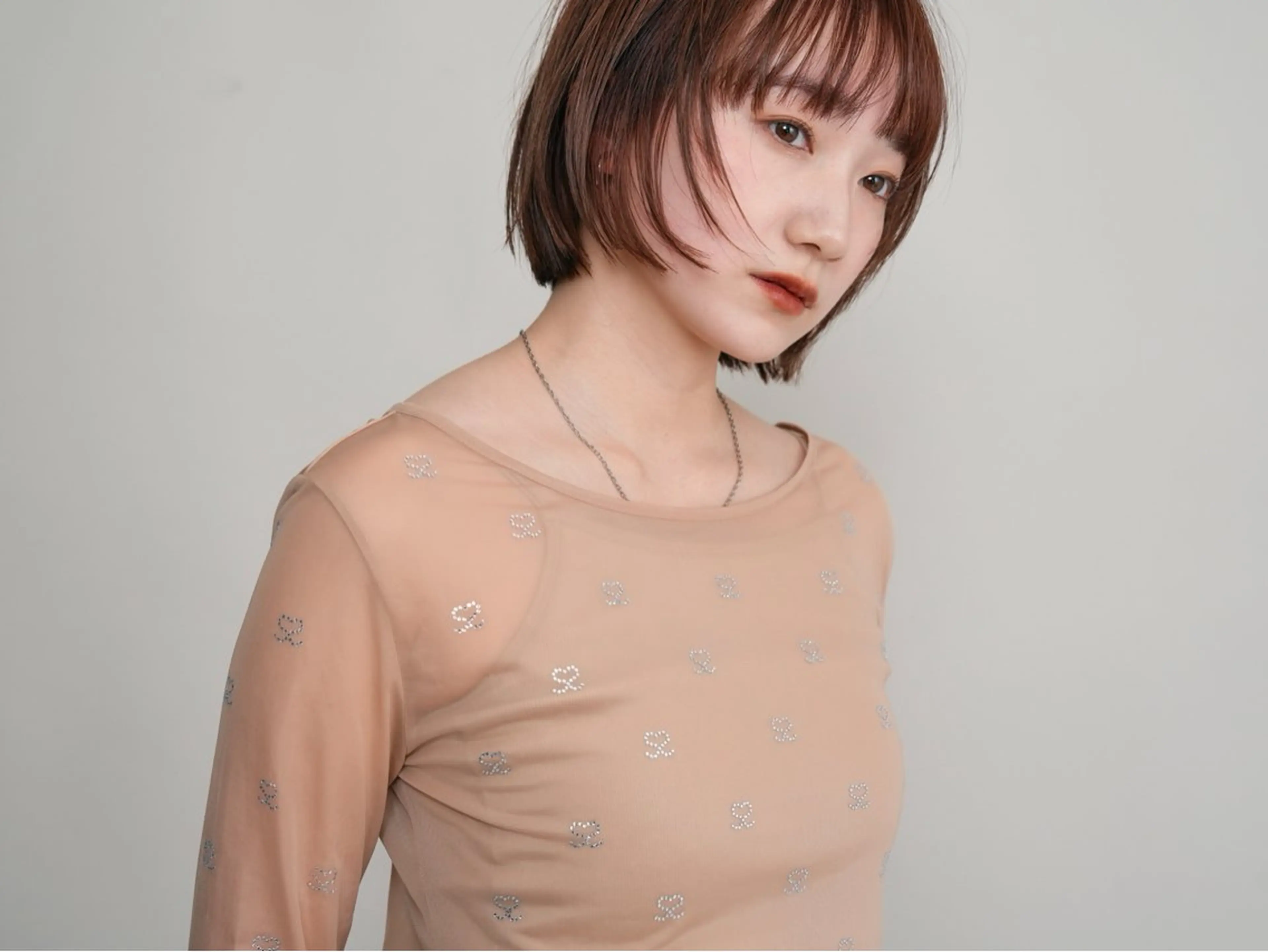 カラー パーマ 塔尾 真那のヘアスタイル