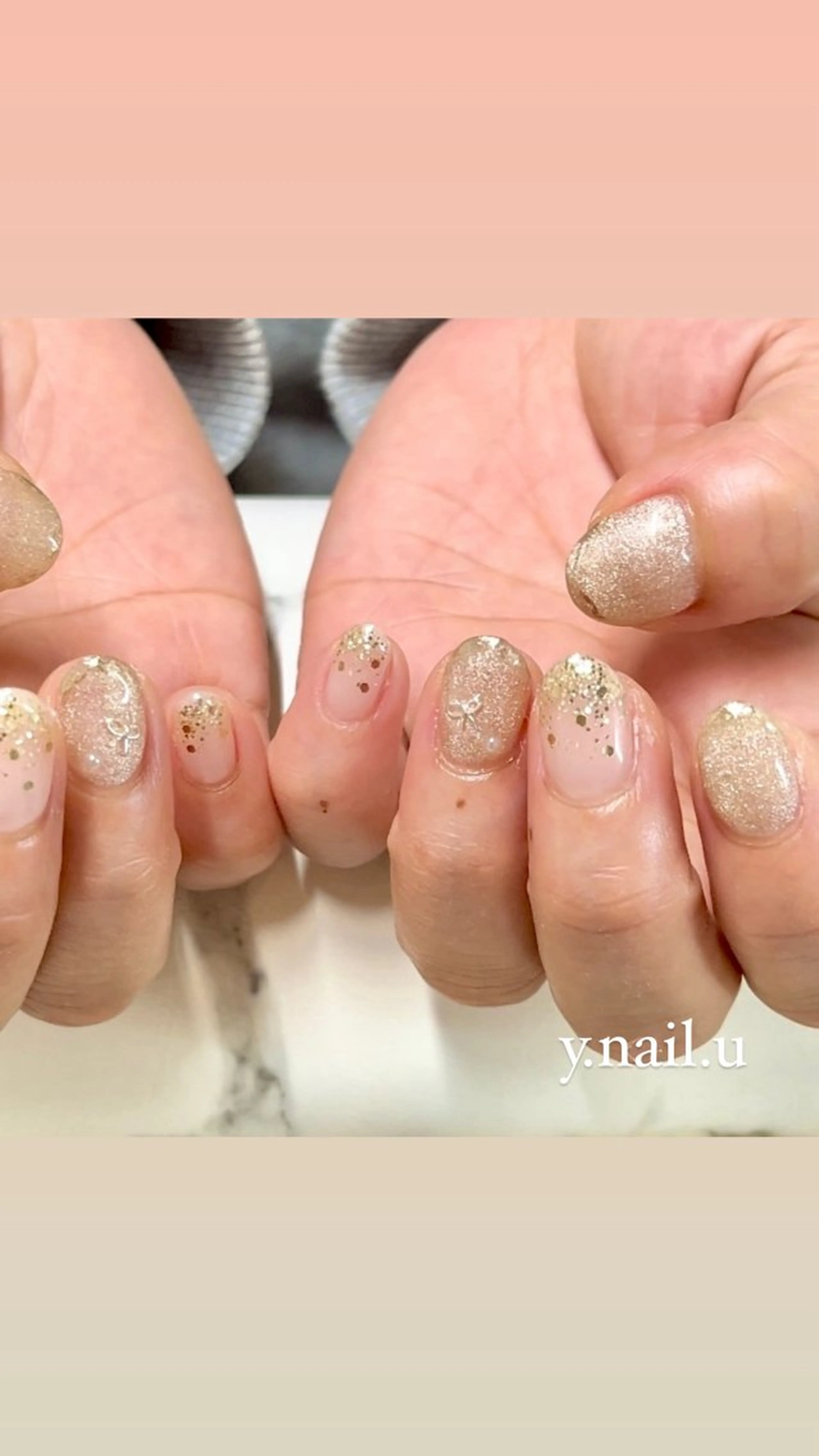 ネイル nail.u所属・テルイ ユウのネイルデザイン