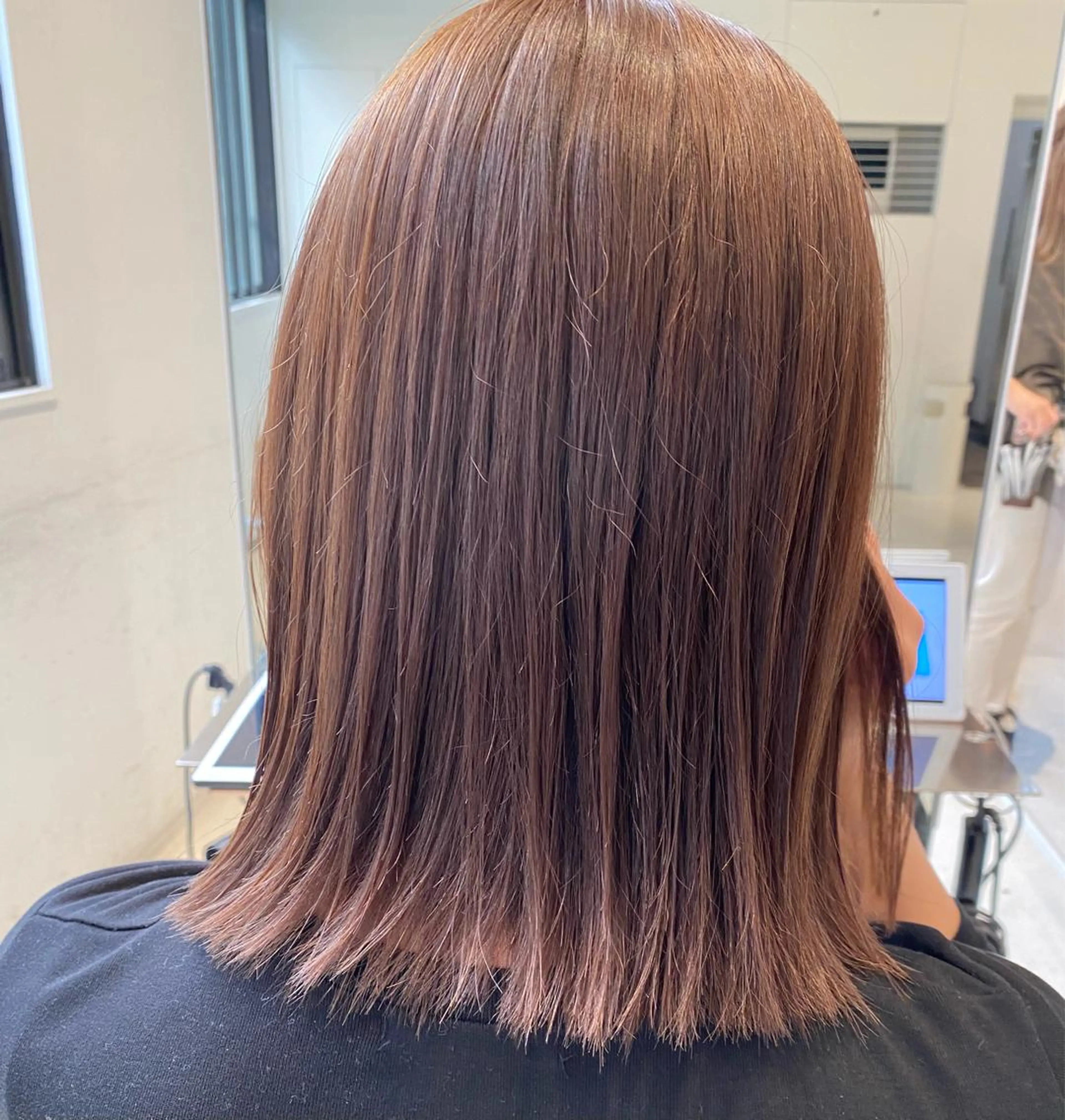 カラー ブリーチ ラベンダーカラー ブリーチなしカラー ヘアカラー トリートメント ミキ stylistのヘアスタイル