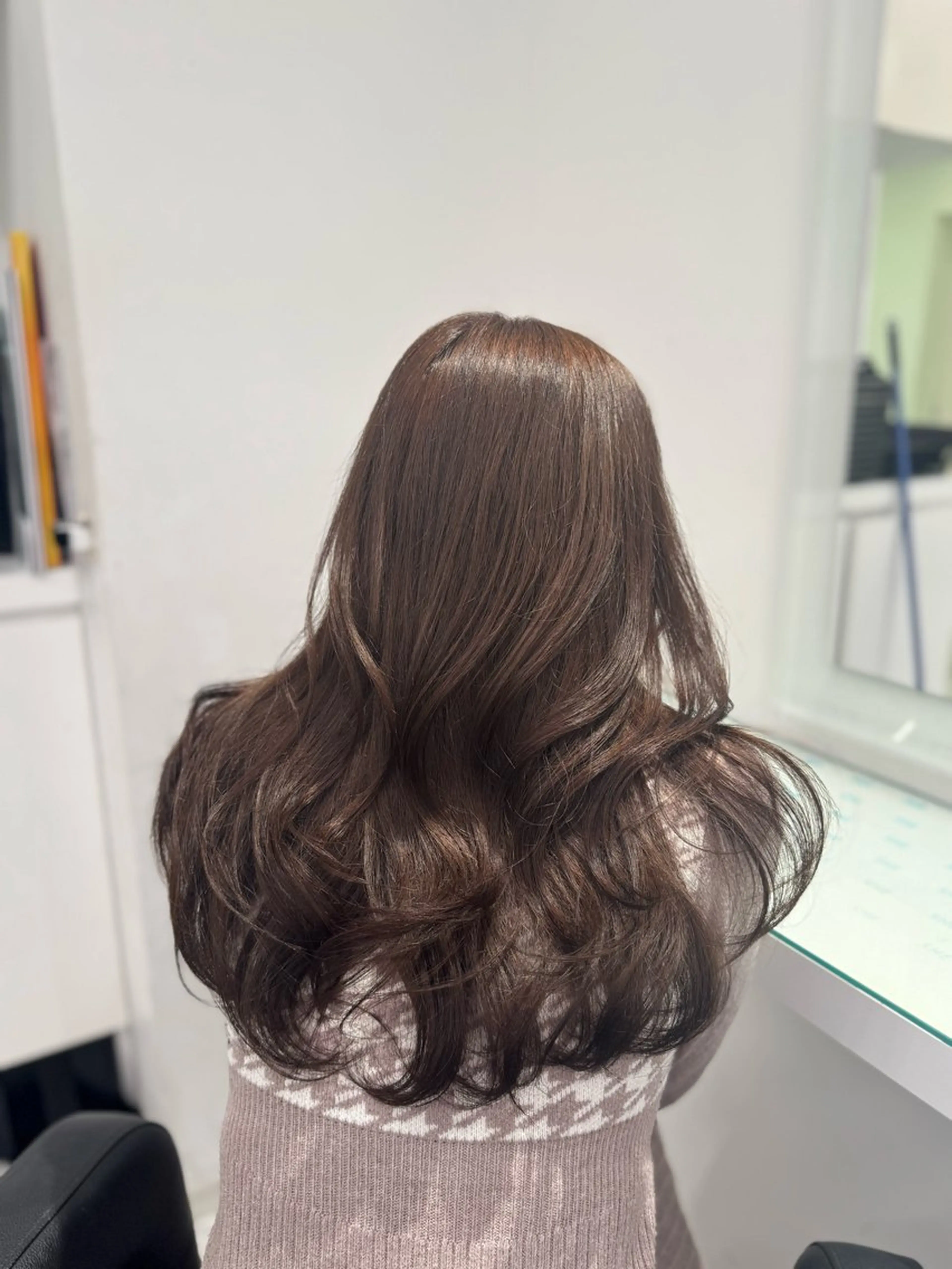 ロング カラー ヘアカラー 韓国トレンドカット カラー🤍しゅうじのヘアスタイル