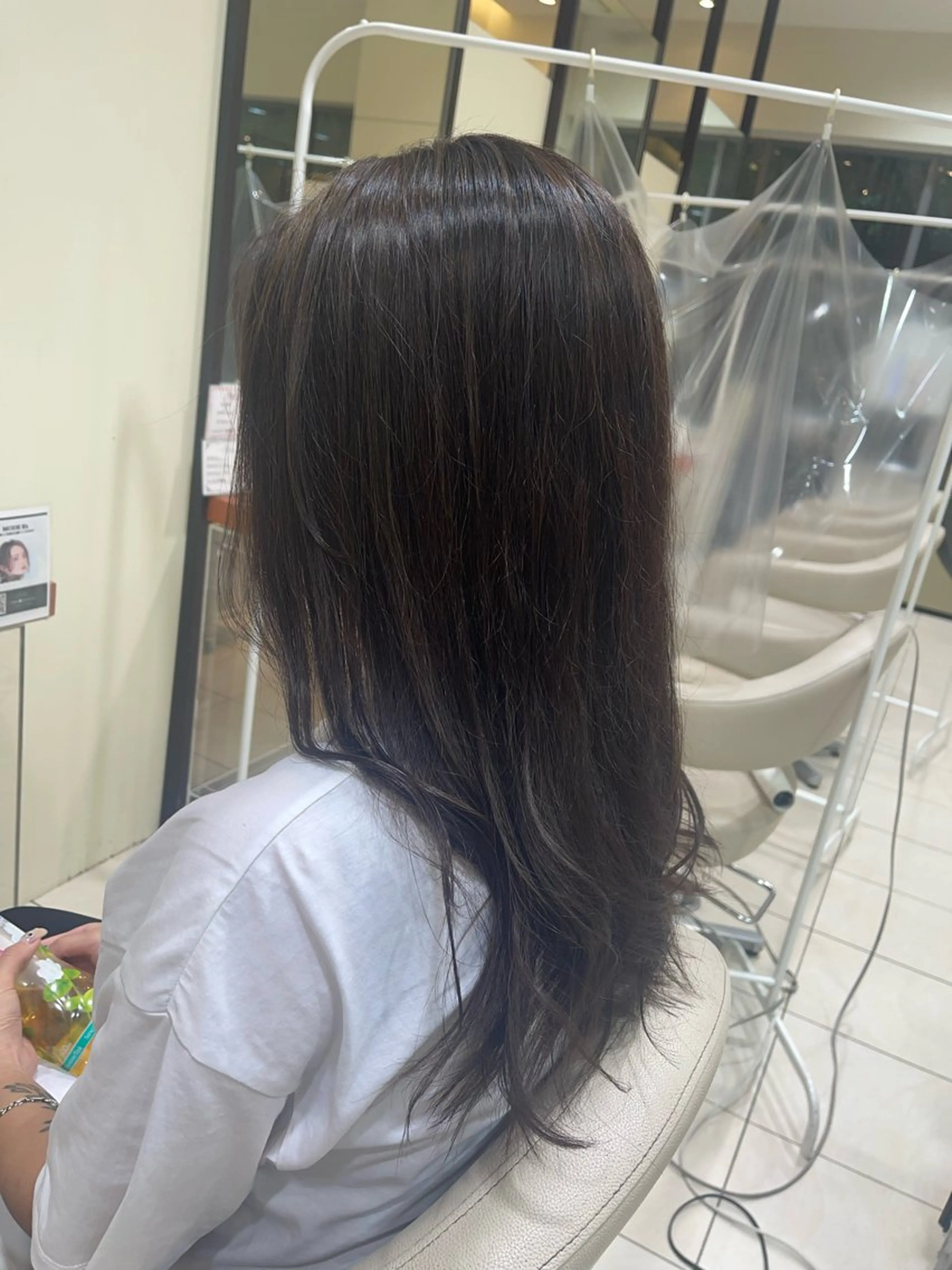 ロング カラー カネヒラ リョウスケのヘアスタイル