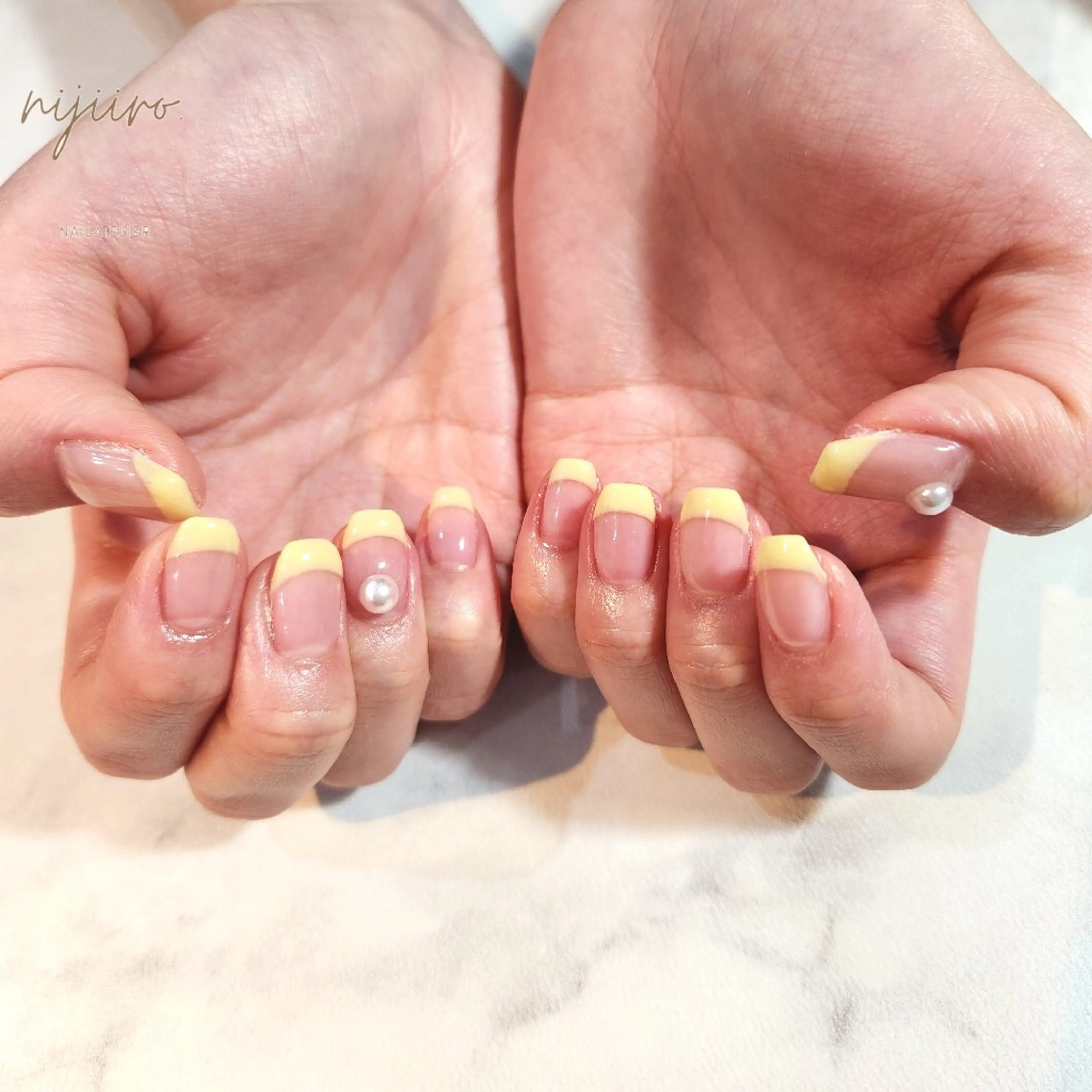 ネイル ハンドネイル nailatelier nijiiro.所属・nijiiro🌈 サトウのネイルデザイン