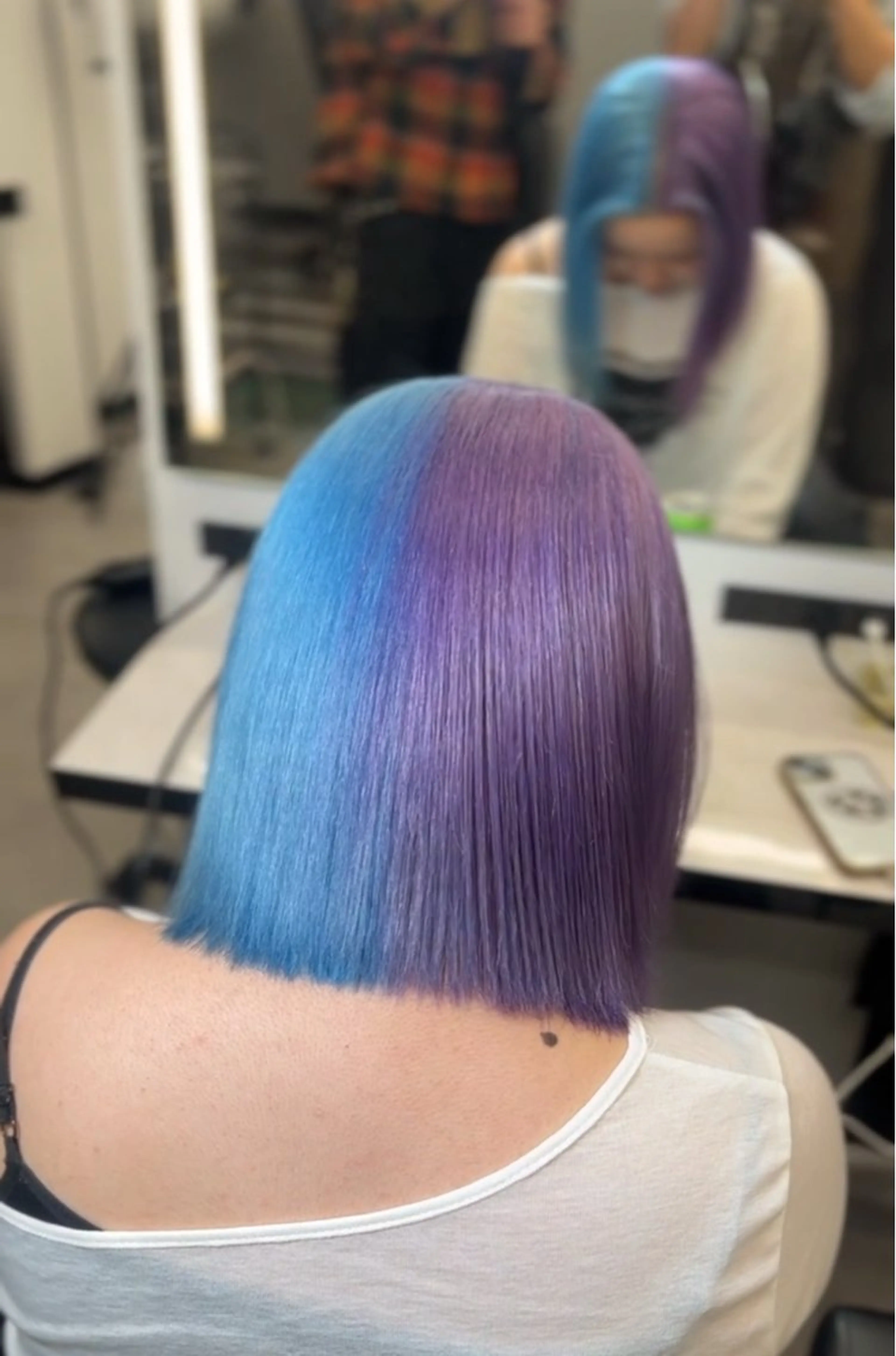 カラー 松田 篤樹のヘアスタイル