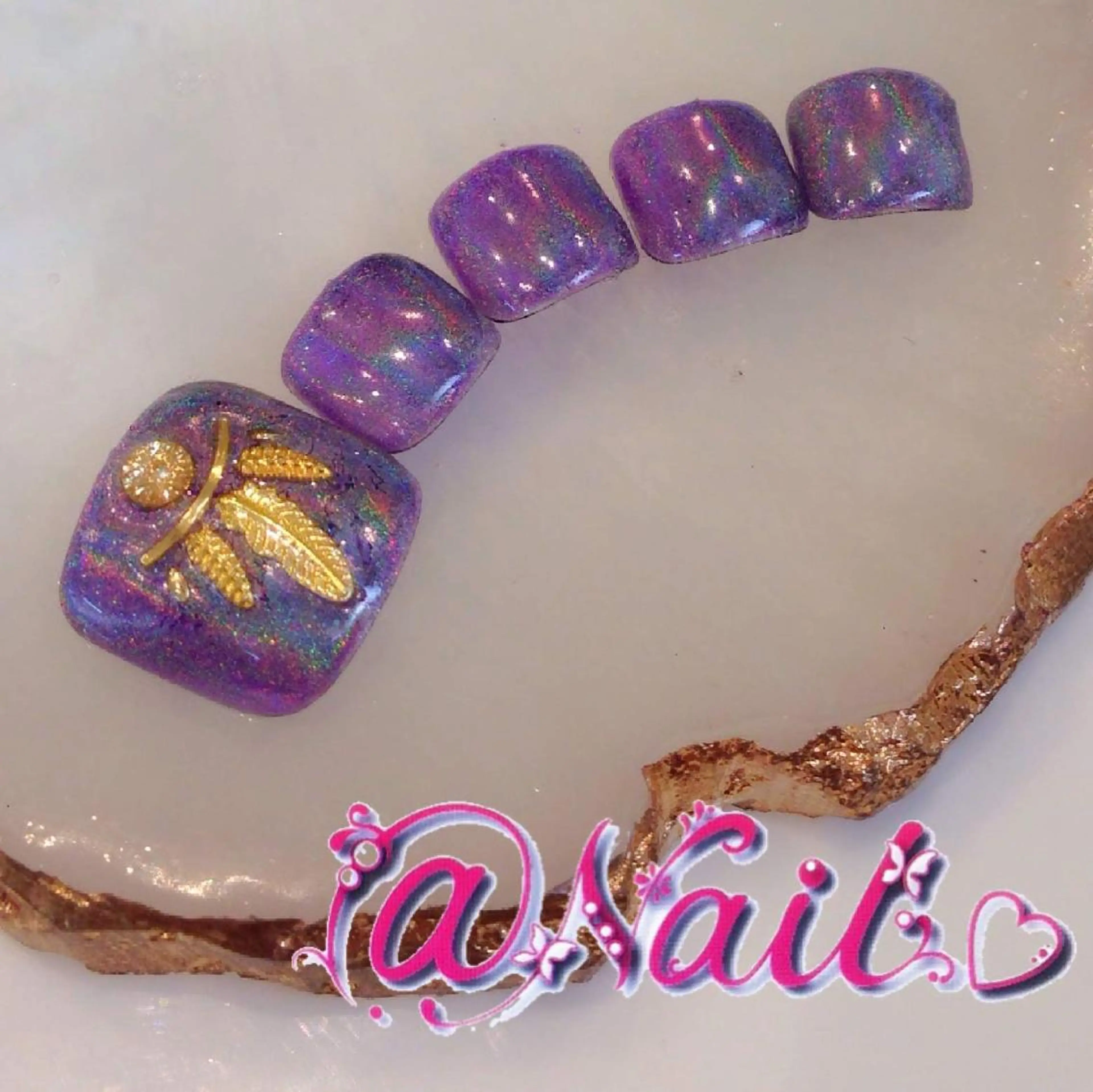 ネイル ネイルチップ 小尾 栞のネイルデザイン