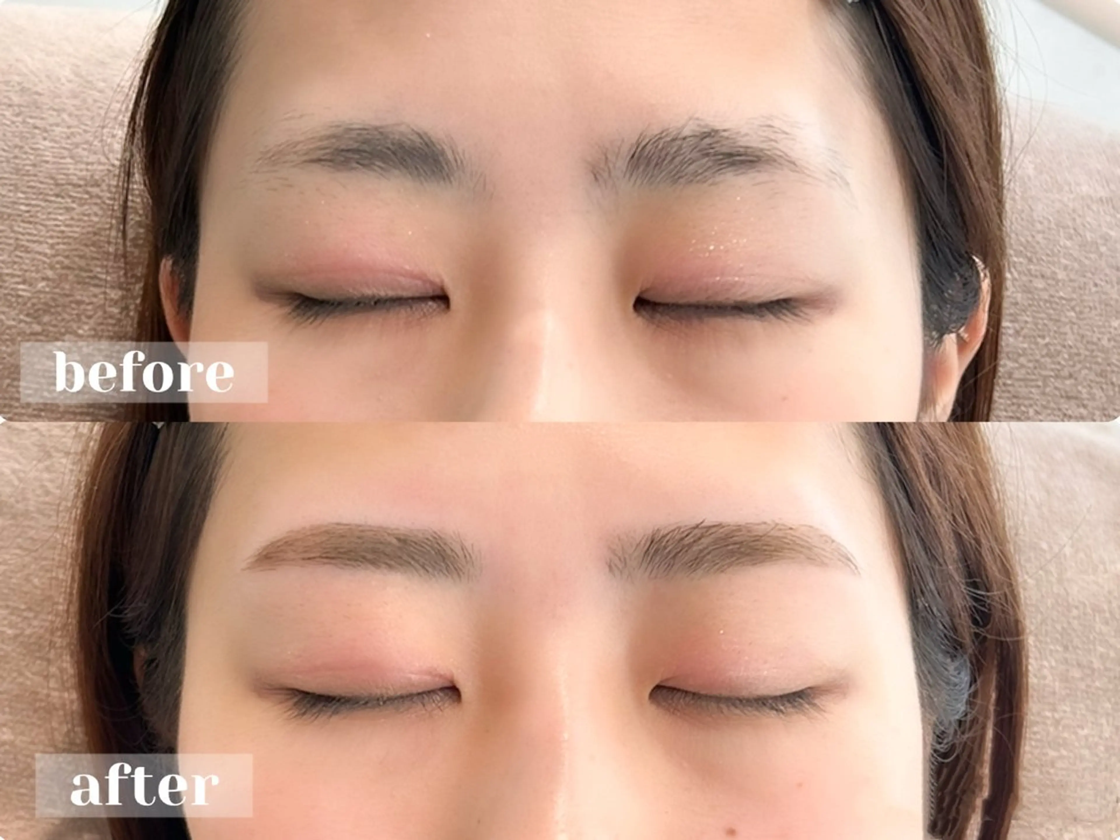 アイブロウスタイリング(Wax脱毛)の写真