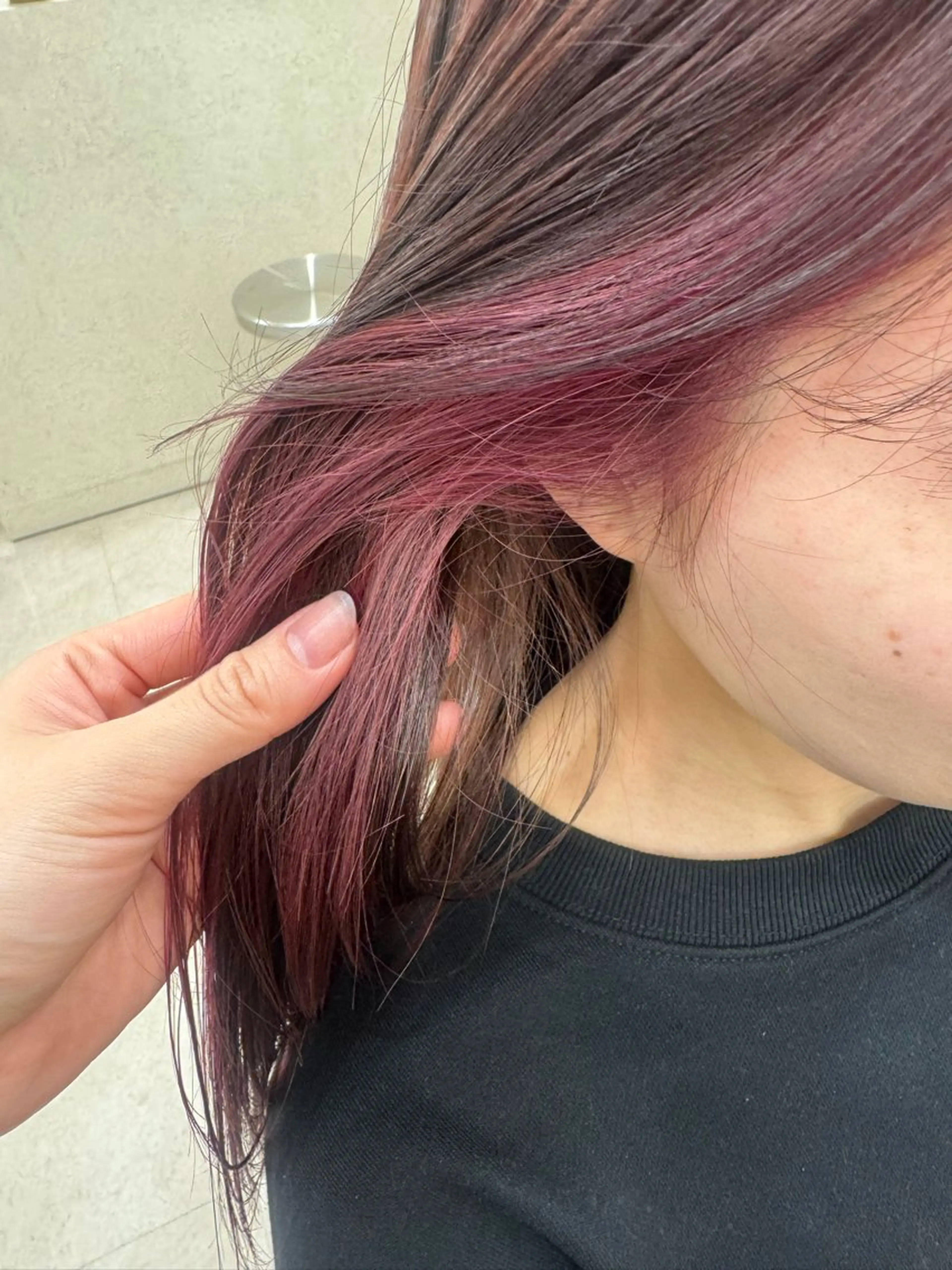 ミディアム カラー 無料ボブカットモデル 様募集中/あいらのヘアスタイル