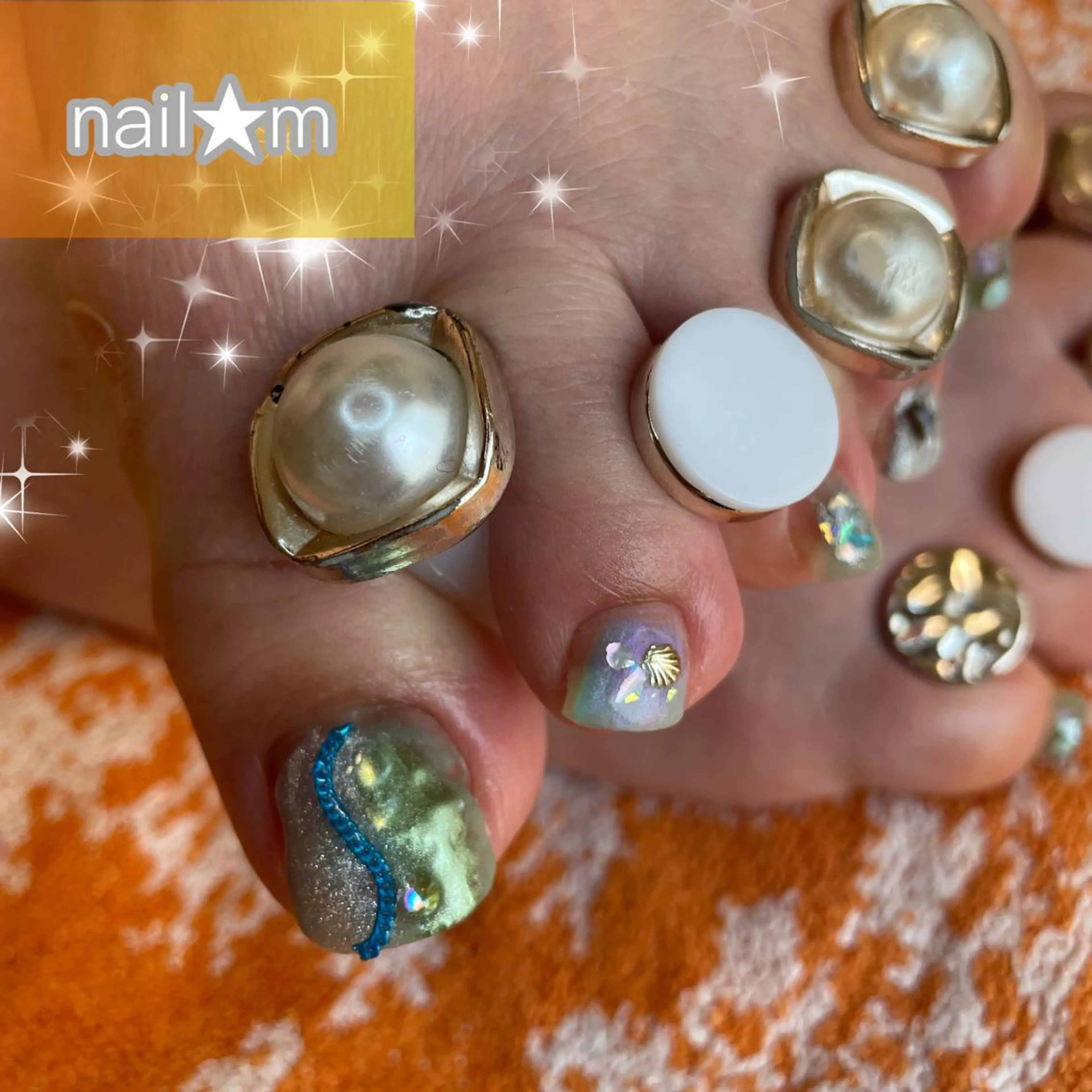 ネイル フットネイル NAIL★M 真紀のネイルデザイン