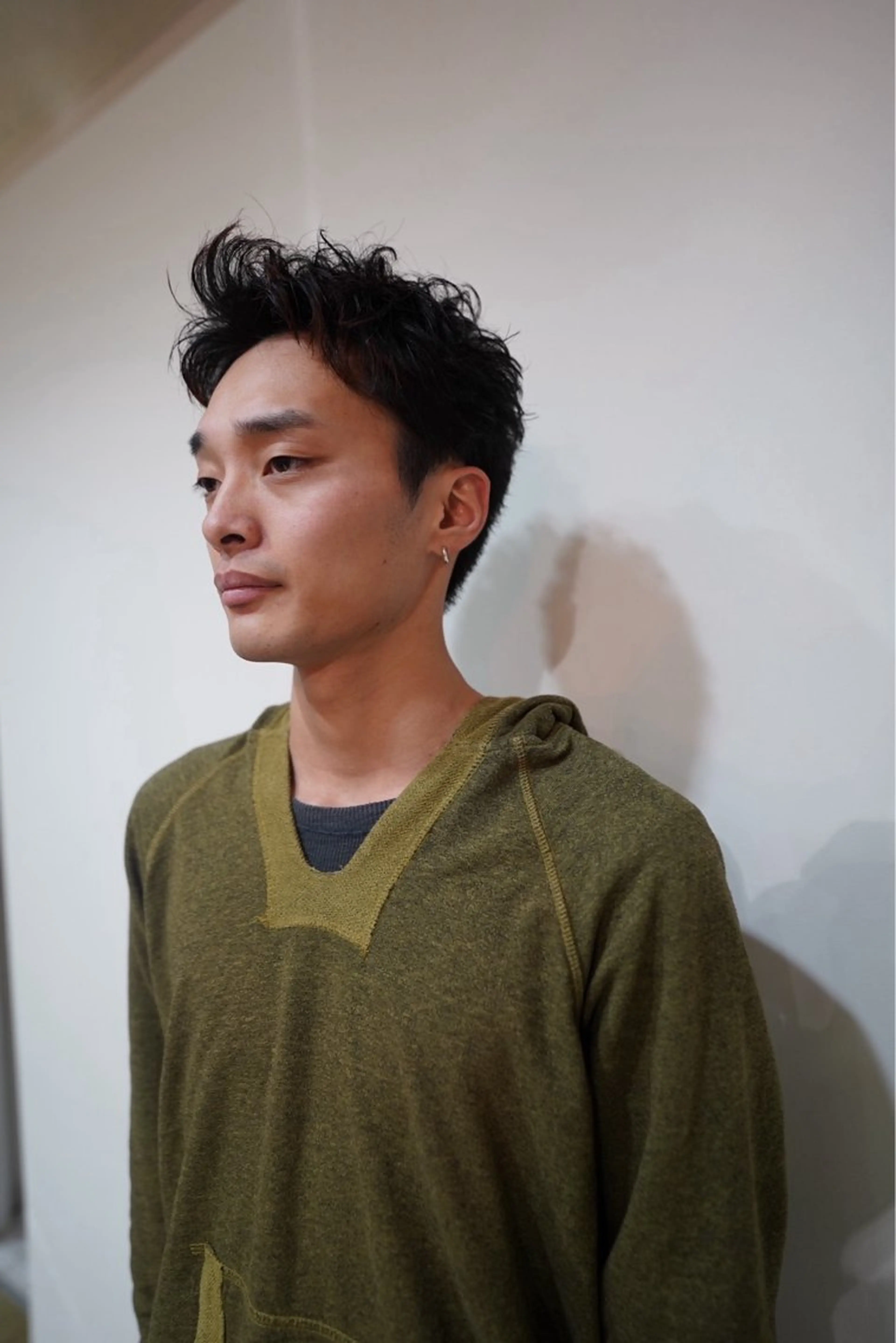 カット+ツイストパーマの写真