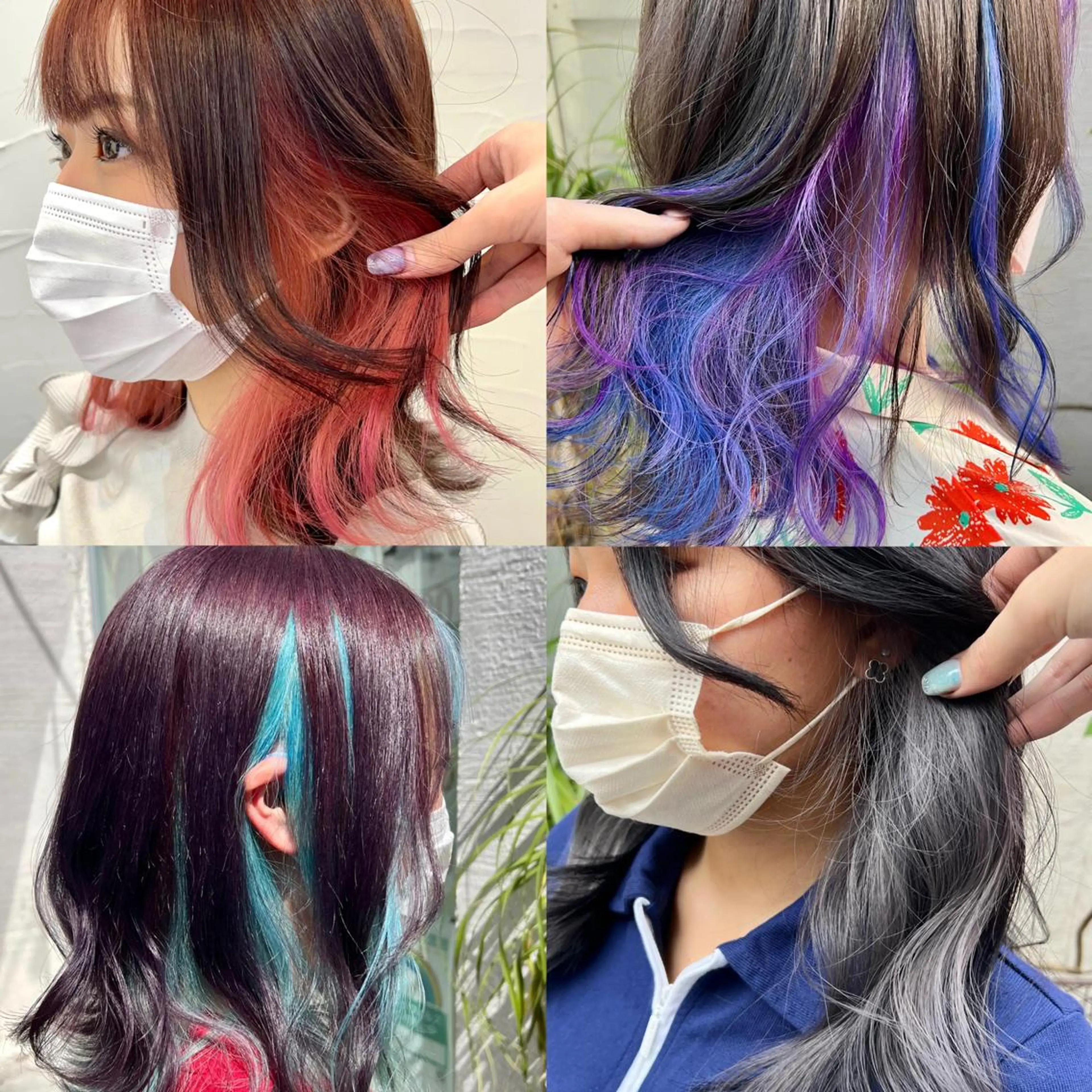 ミディアム カラー ヘアカラー メンズパーマ/ エクステ🌞セナのヘアスタイル